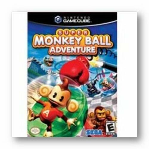 Super Monkey Ball Adventure Nintendo GameCube AD Complete CIB - Very Good