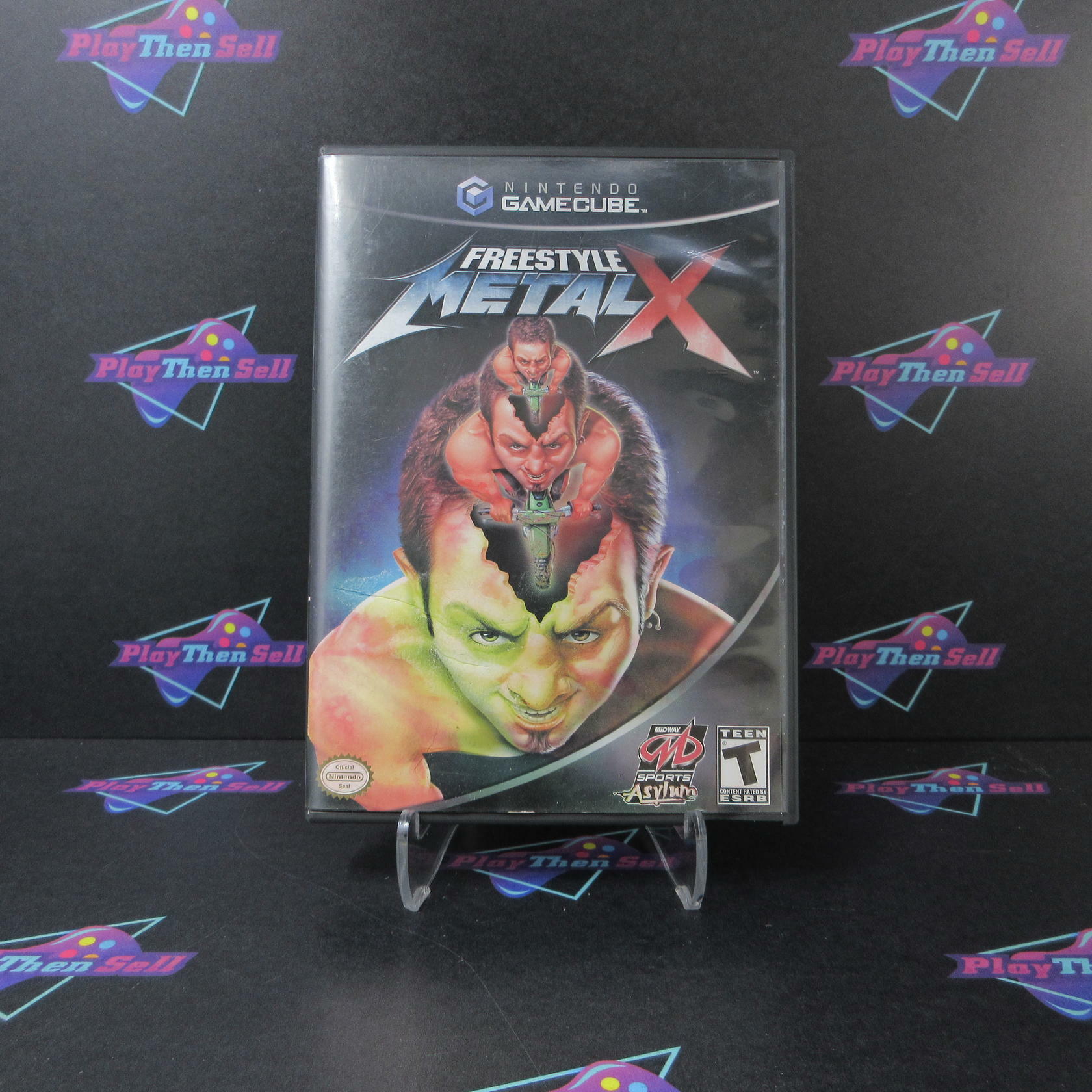 Freestyle Metal X Nintendo GameCube AD + Reg Card Complete CIB - Very Good