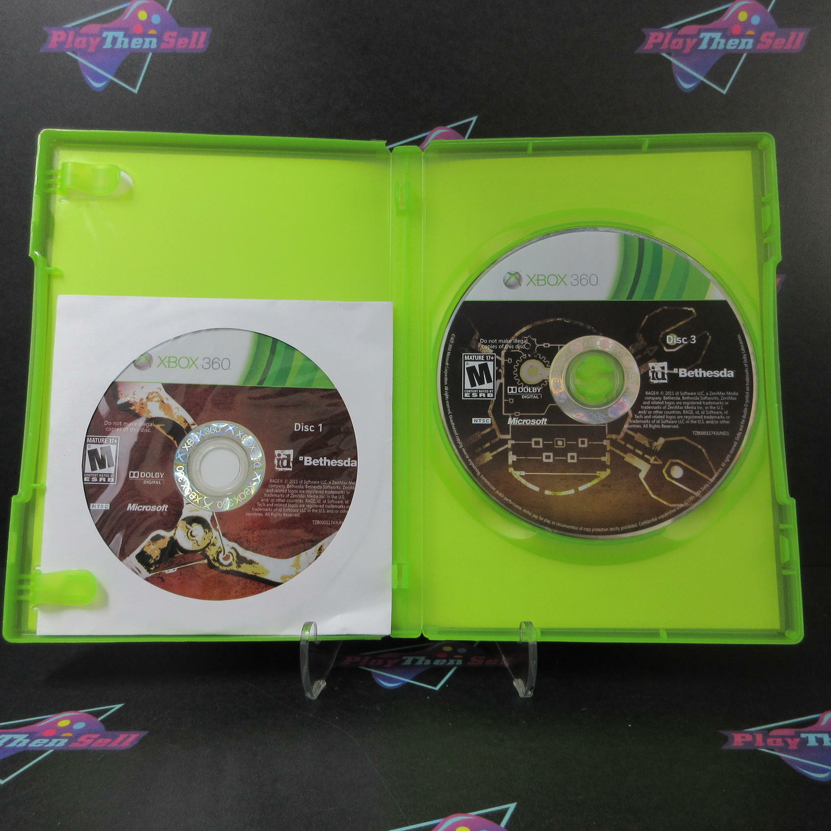 Rage Xbox 360 AD/NM - Very Good
