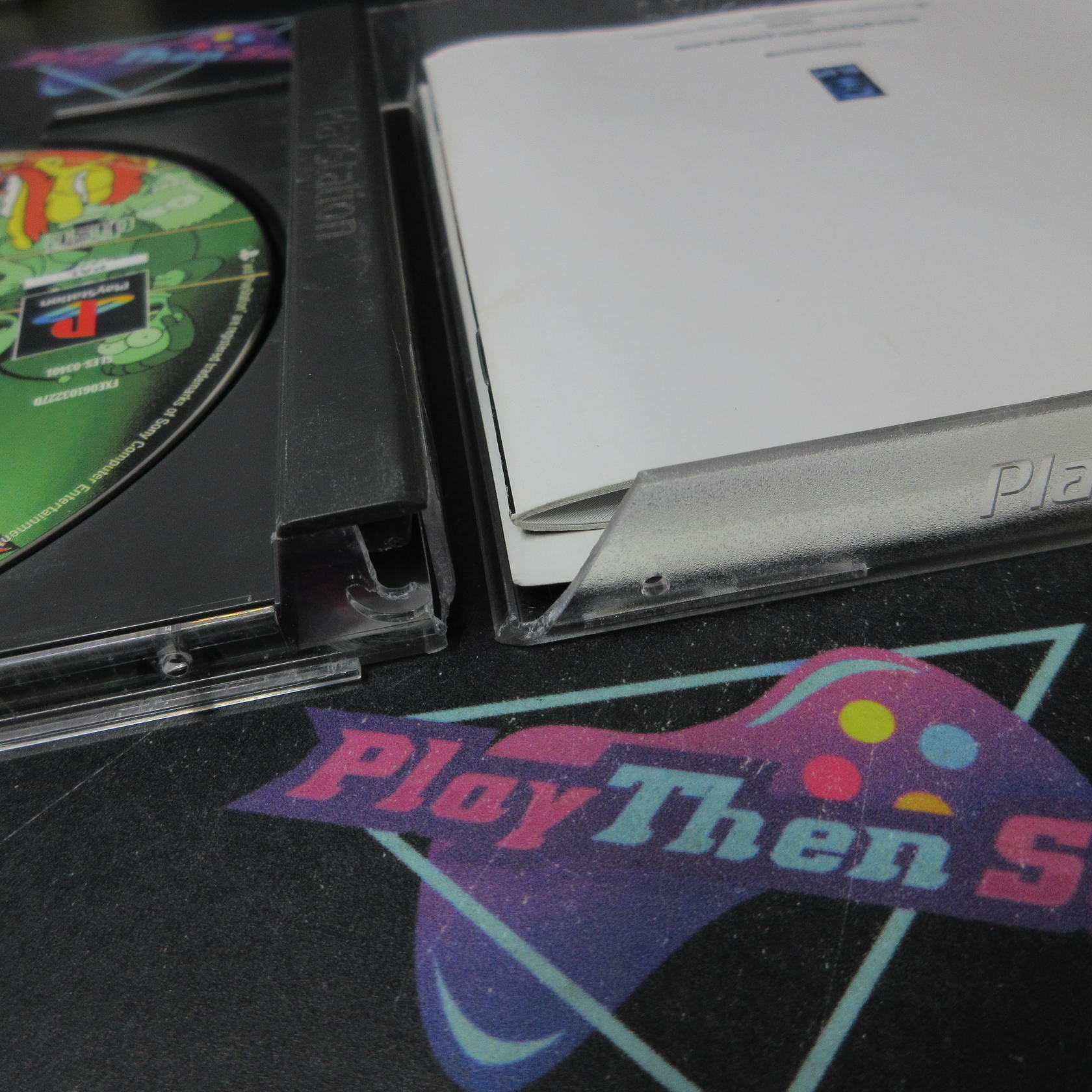 Simpsons Wrestling German PAL Import Playstation PS1 (See Pics) - Very Good