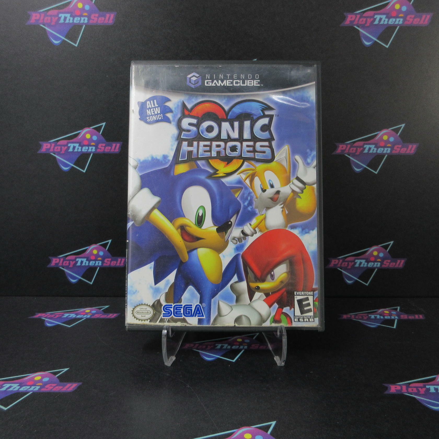 Sonic Heroes Nintendo Gamecube AD/NM - Very Good