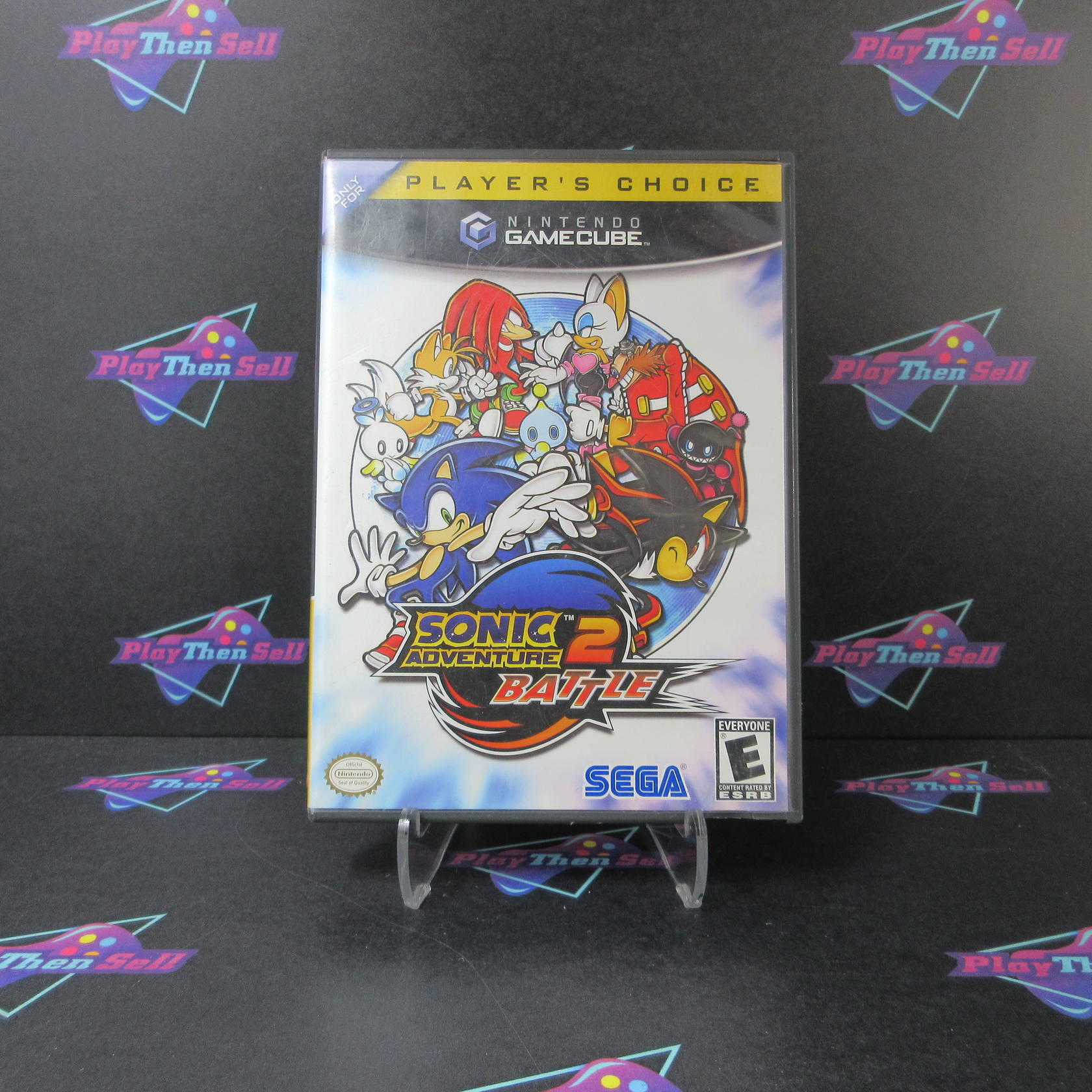Sonic Adventure 2 Battle Player's Choice Nintendo GameCube DD/NM - Very Good