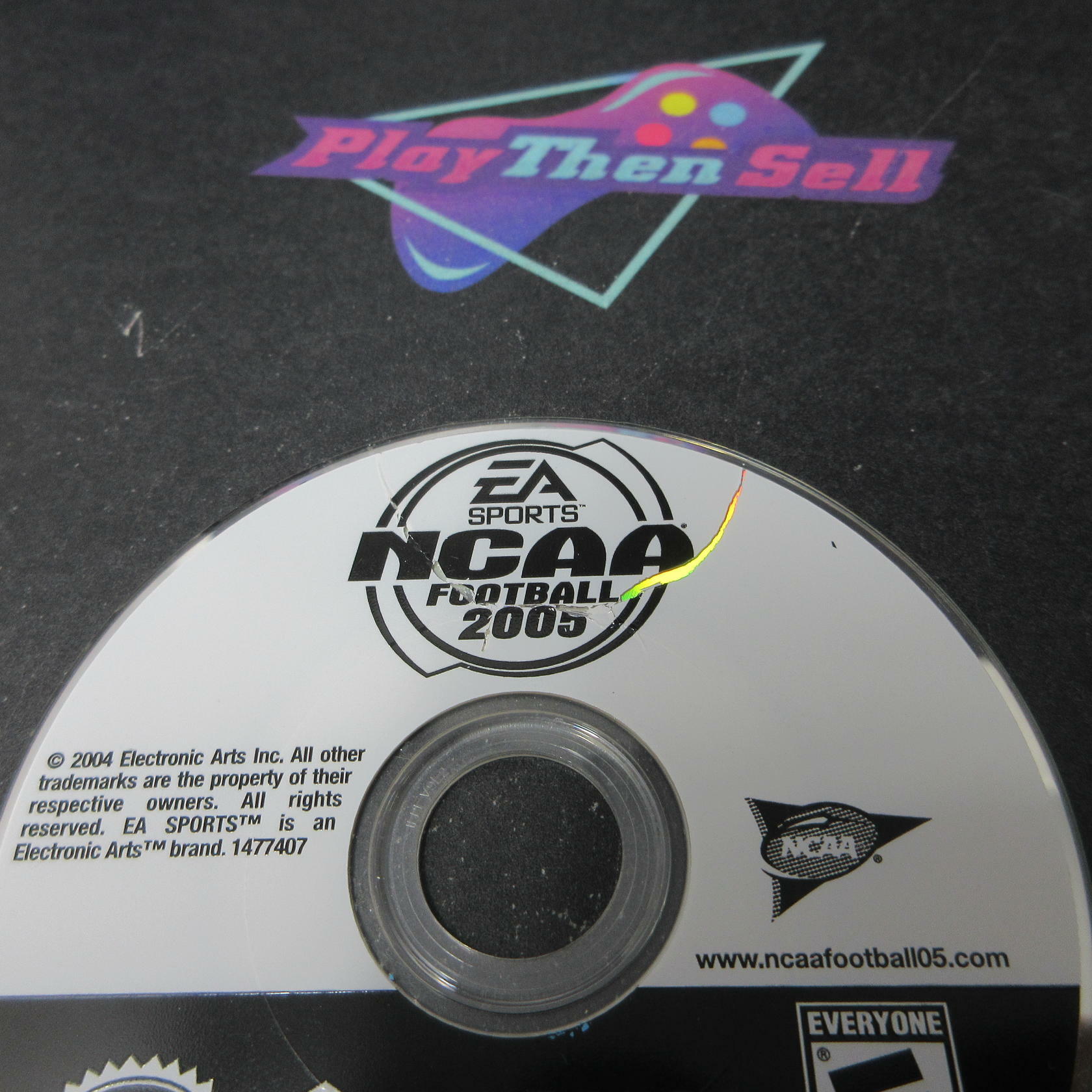 NCAA Football 2005 Nintendo Gamecube AD/DD Complete CIB - Very Good