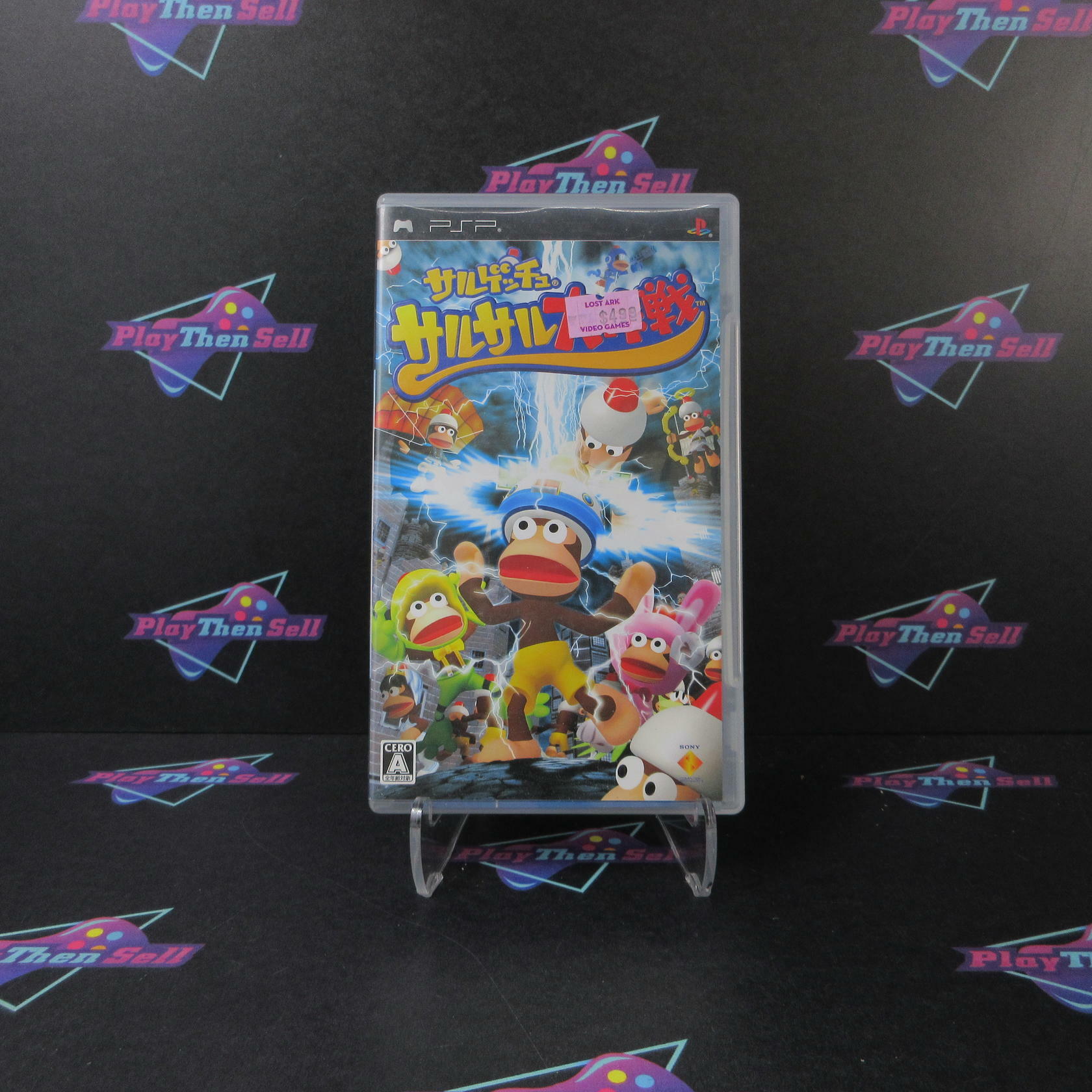 Ape Escape Sarugetchu: SaruSaru Daisakusen PSP Japan Import Complete - Very Good