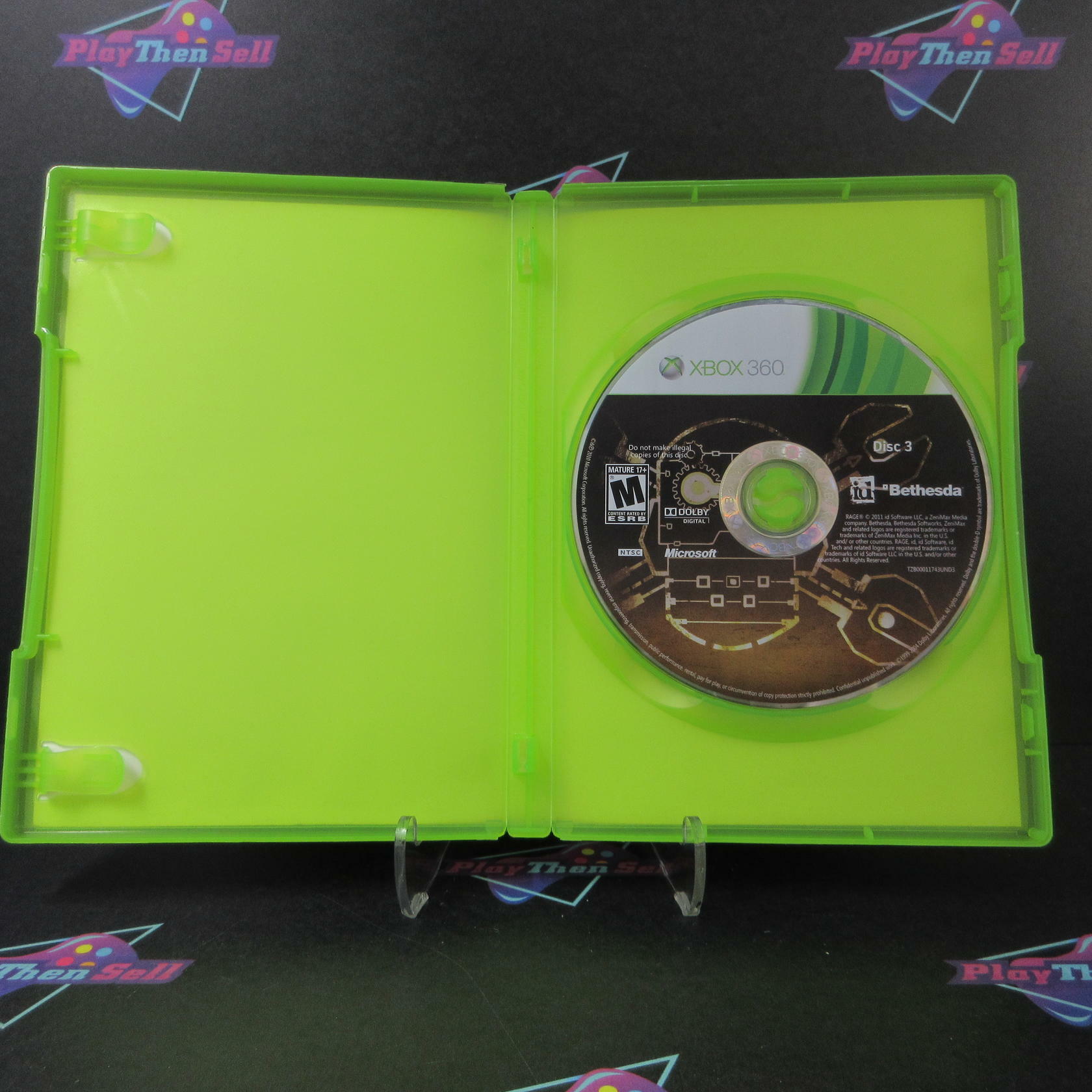 Rage Xbox 360 AD/NM - Very Good