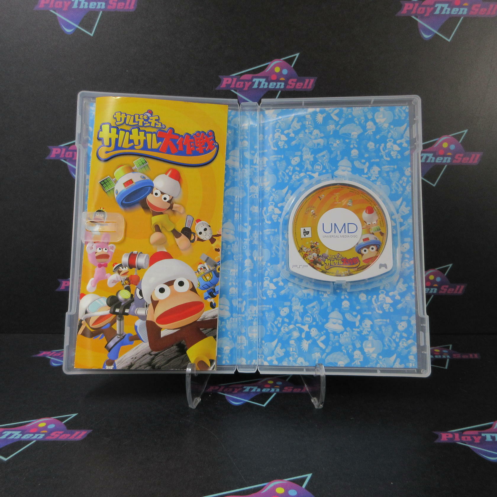 Ape Escape Sarugetchu: SaruSaru Daisakusen PSP Japan Import Complete - Very Good