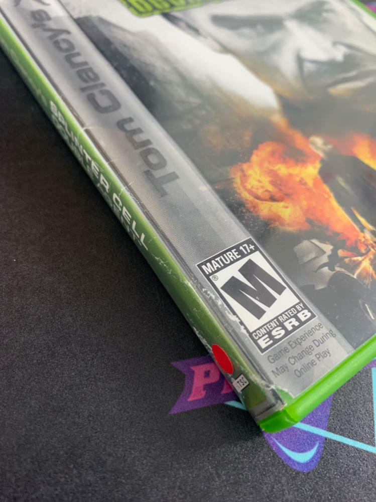 Splinter Cell Double Agent Xbox AD Complete CIB - Very Good