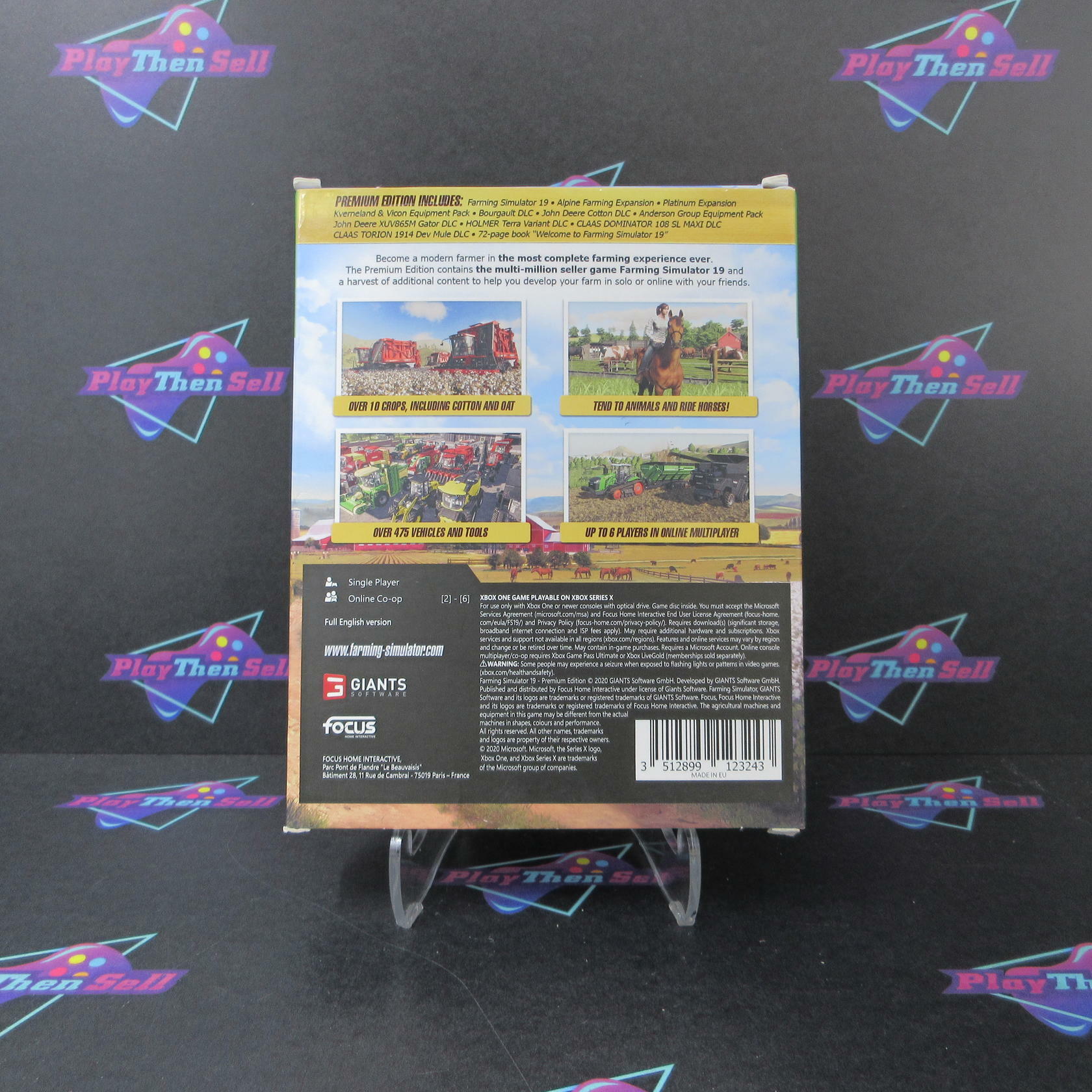Farming Simulator 19 Premium Edition Xbox One PAL - Like New