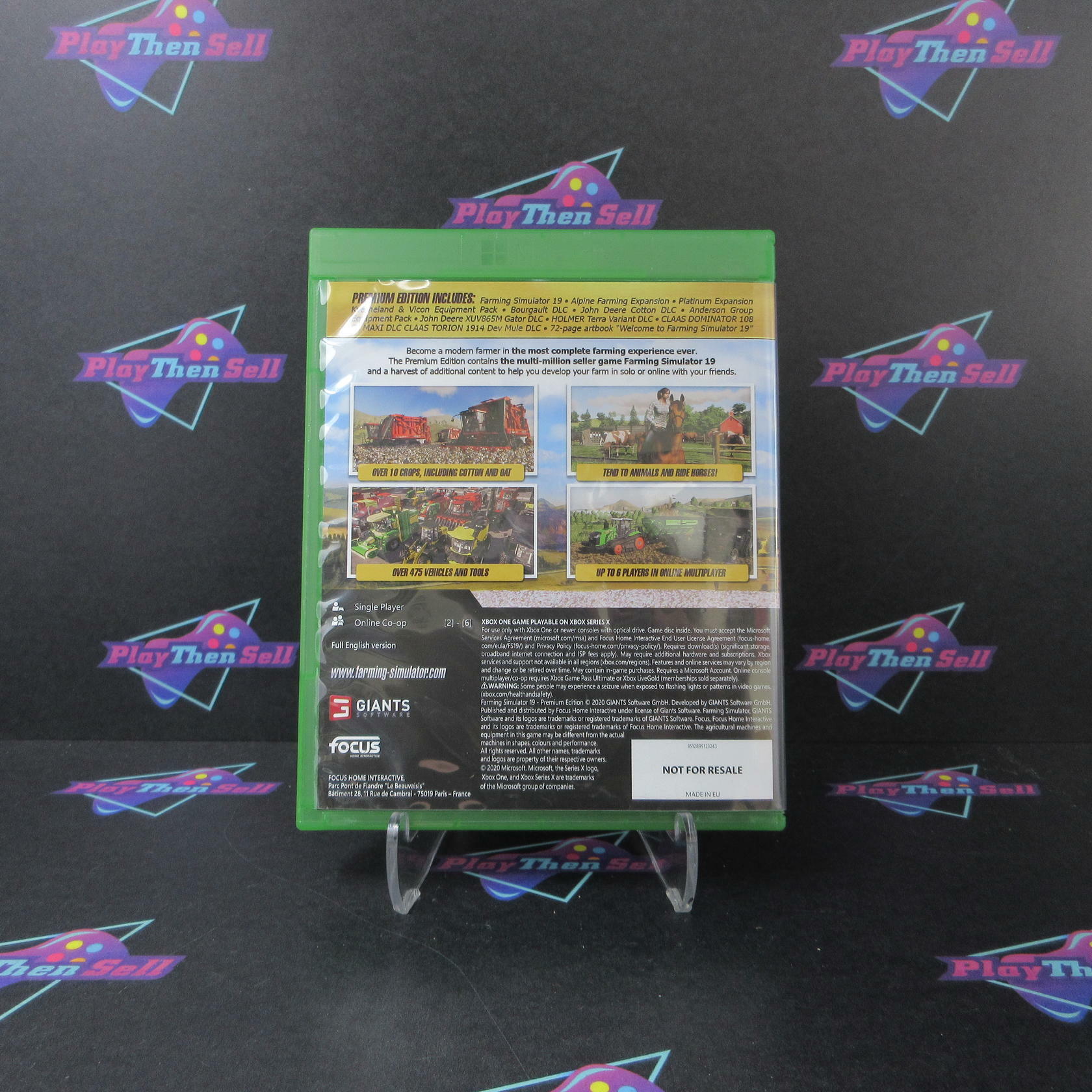 Farming Simulator 19 Premium Edition Xbox One PAL - Like New