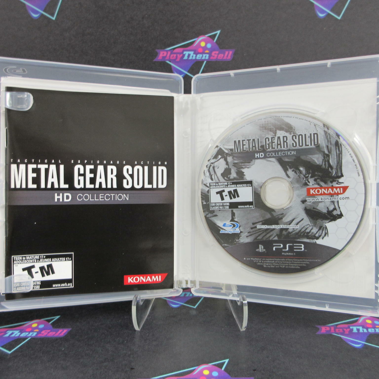 Metal Gear Solid HD Collection PS3 PlayStation 3 - Like New