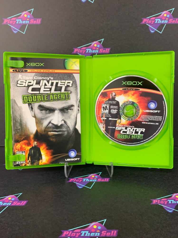 Splinter Cell Double Agent Xbox AD Complete CIB - Very Good