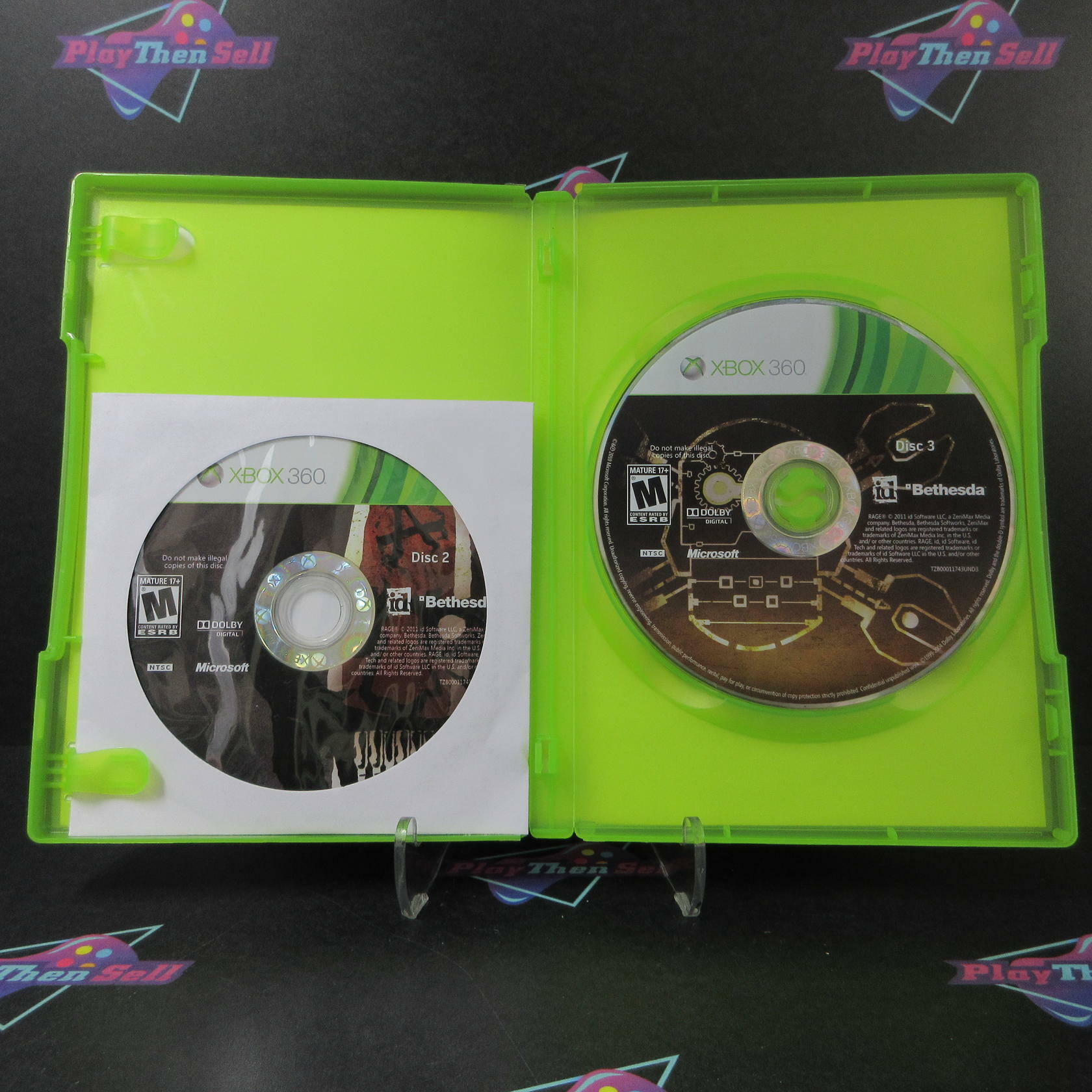 Rage Xbox 360 AD/NM - Very Good