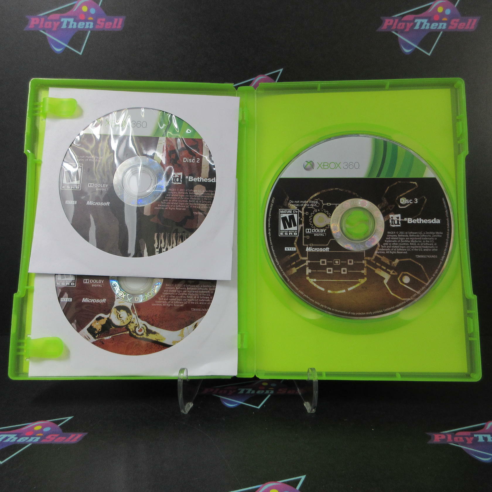 Rage Xbox 360 AD/NM - Very Good