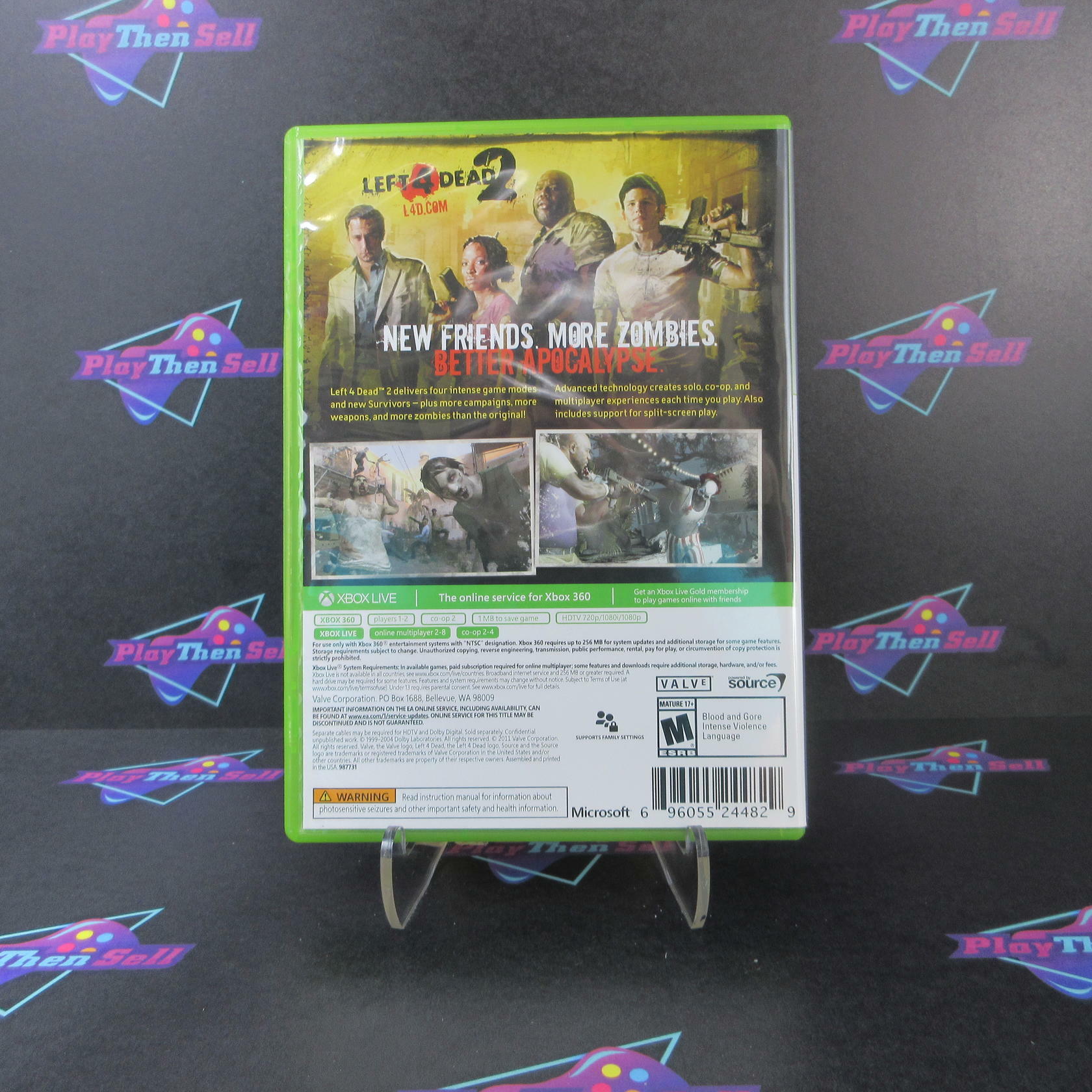 Left 4 Dead 2 Xbox 360 Platinum Hits - Like New
