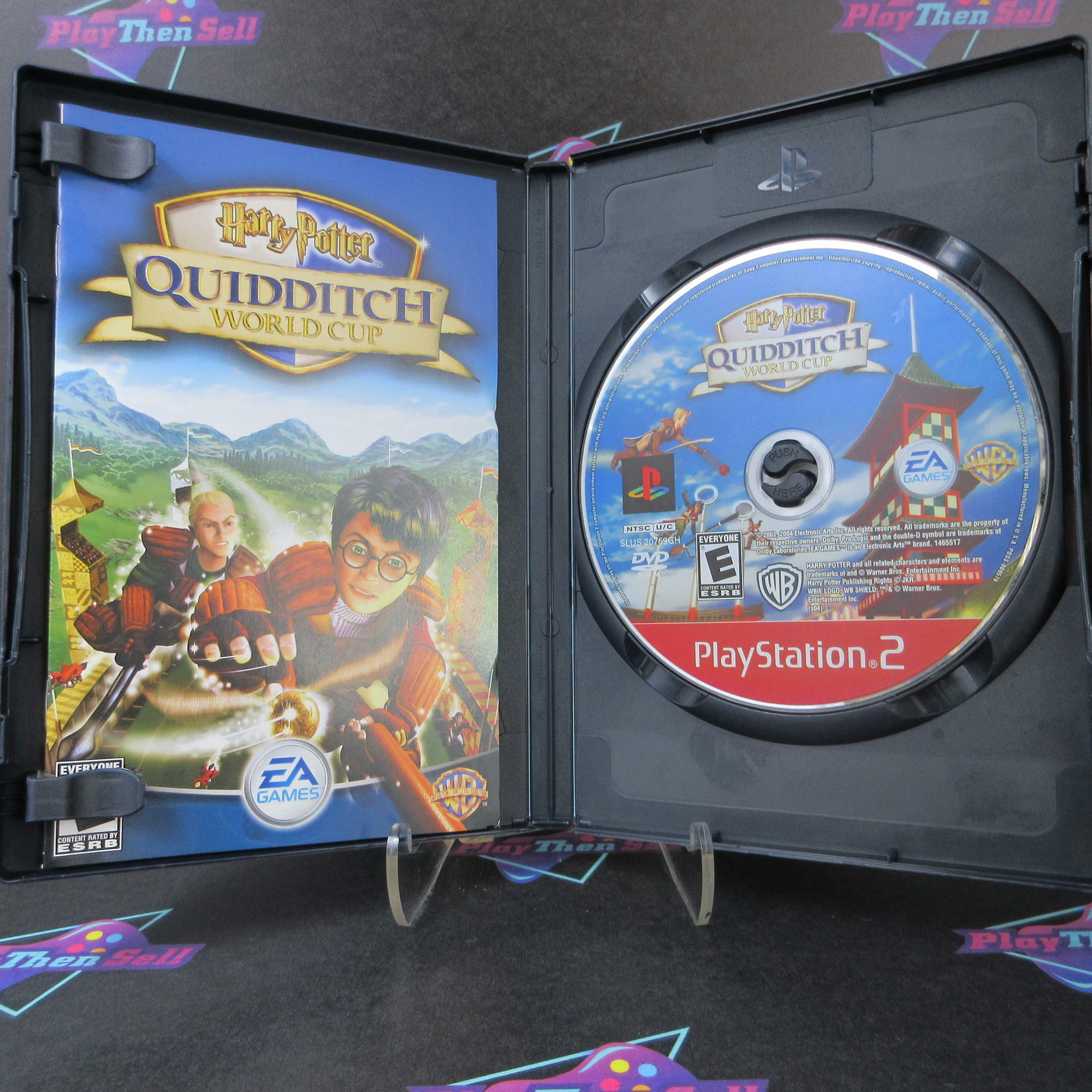 Harry Potter Quidditch World Cup PS2 PlayStation 2 GH - Like New