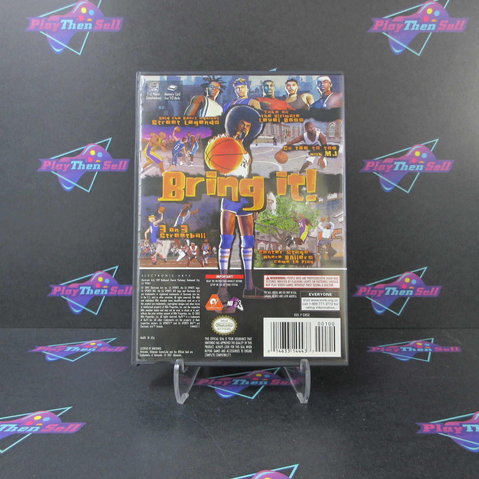 NBA Street Nintendo Gamecube + Reg Card - Like New