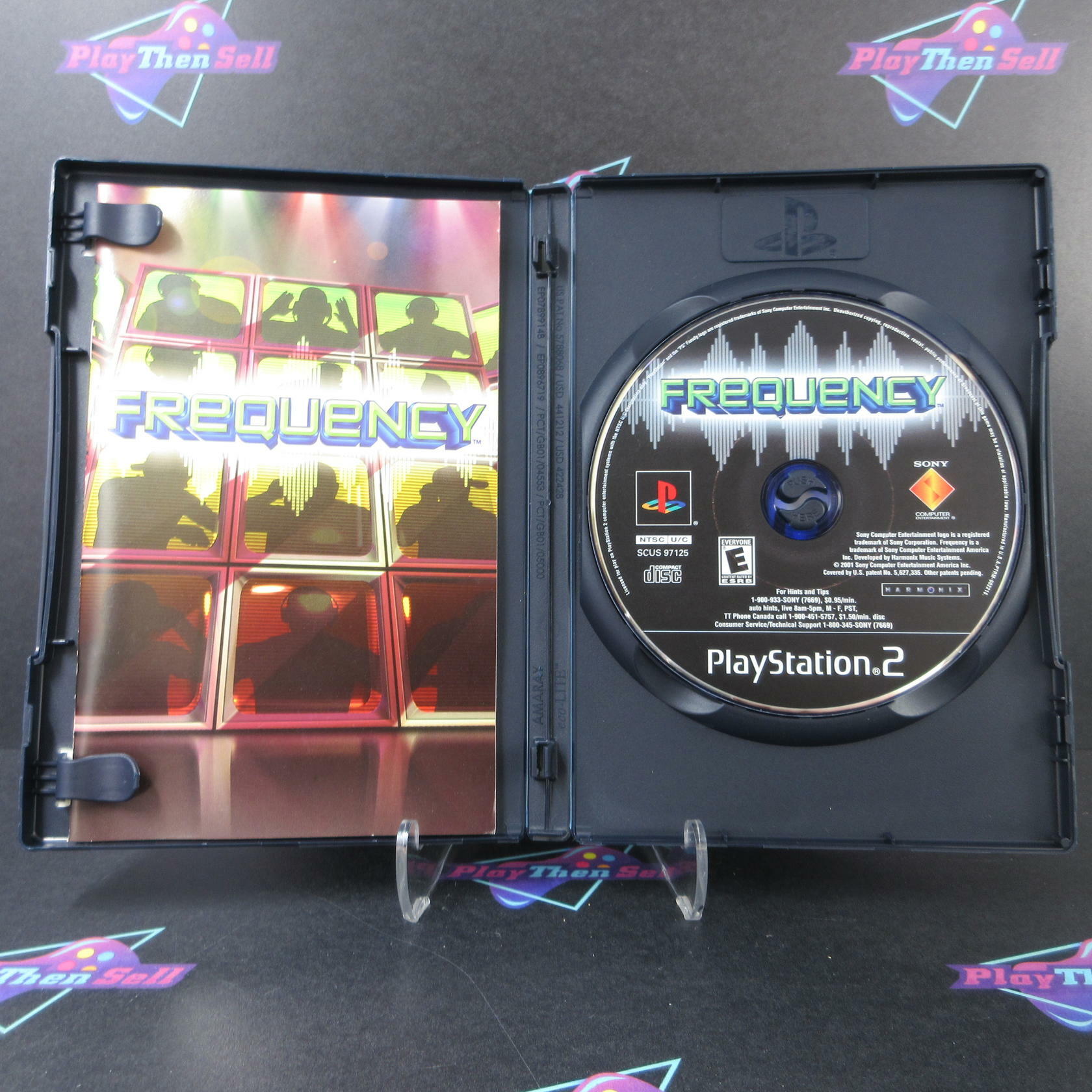 Frequency PS2 PlayStation 2 + Reg Card - Like New