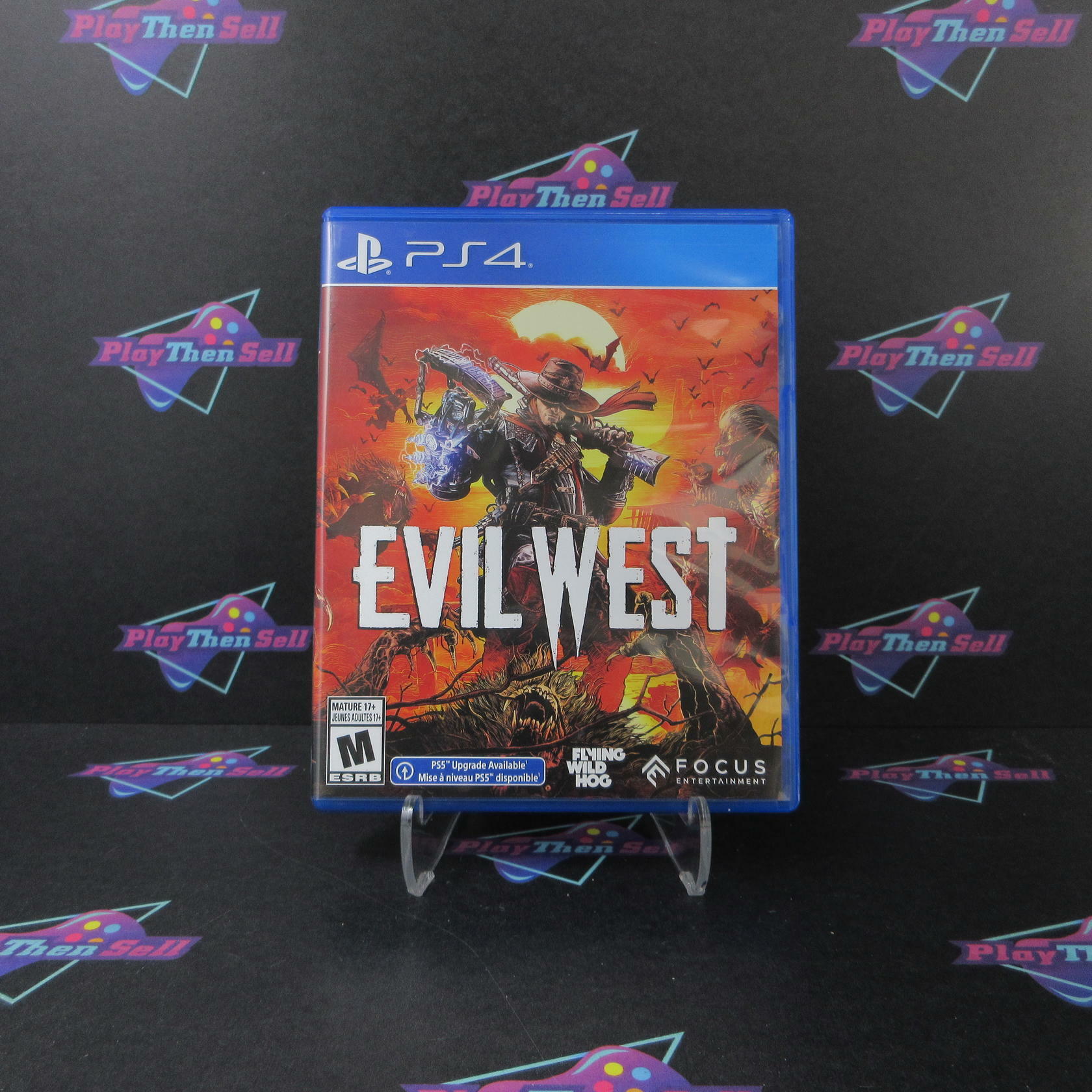Evil West PS4 PlayStation 4 - Like New