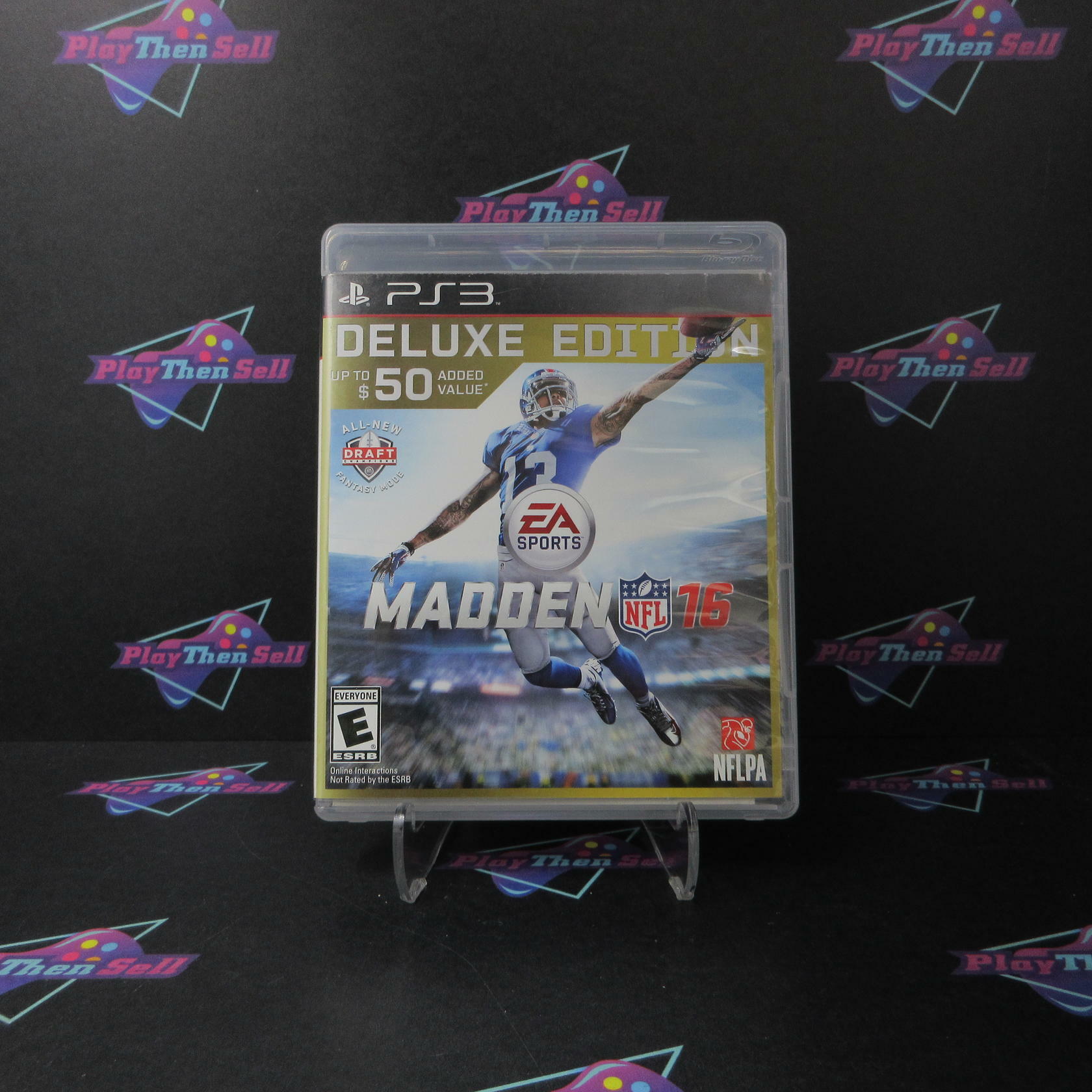 Madden NFL 16 Deluxe Edition PS3 PlayStation 3 - Like New