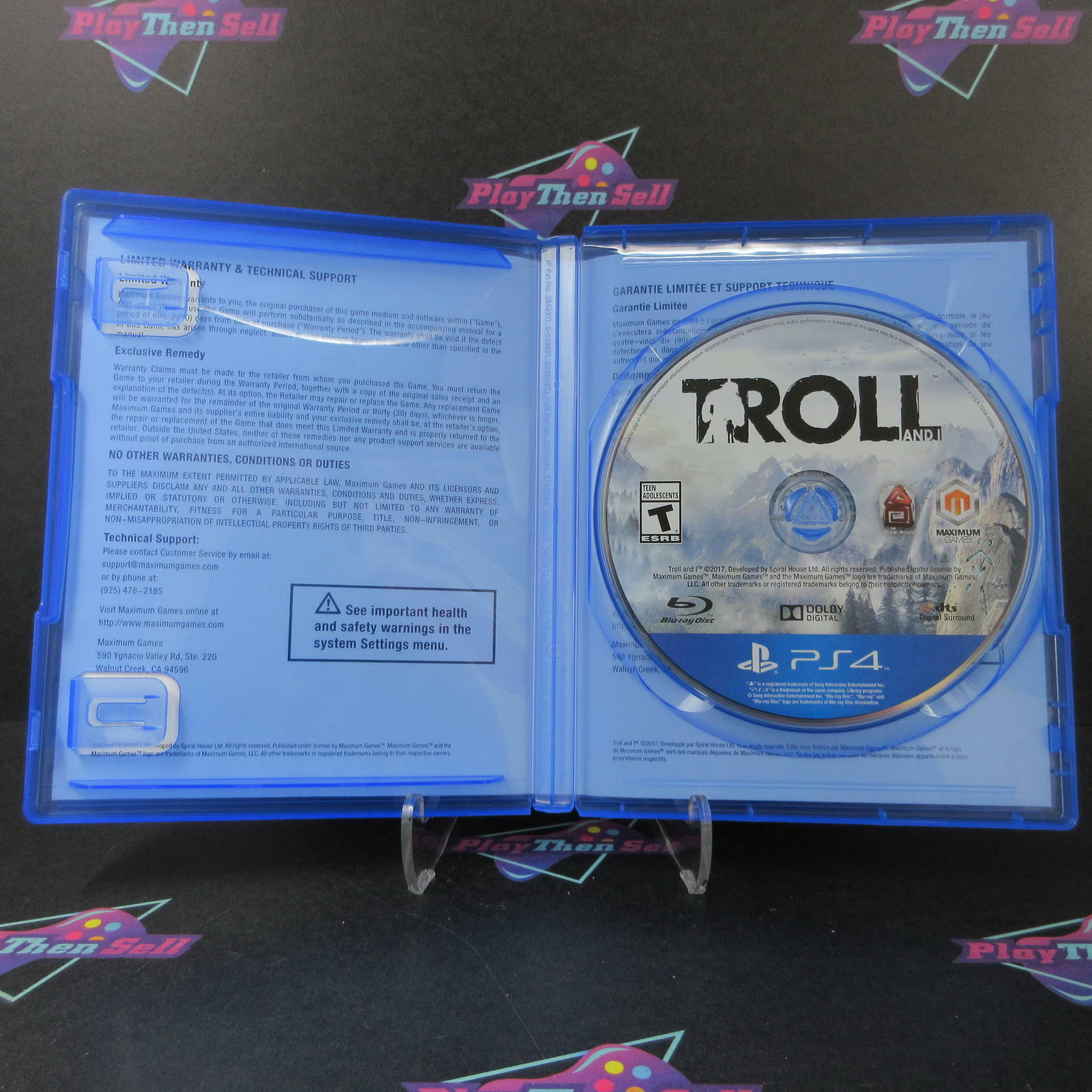 Troll & I PS4 PlayStation 4 - Like New