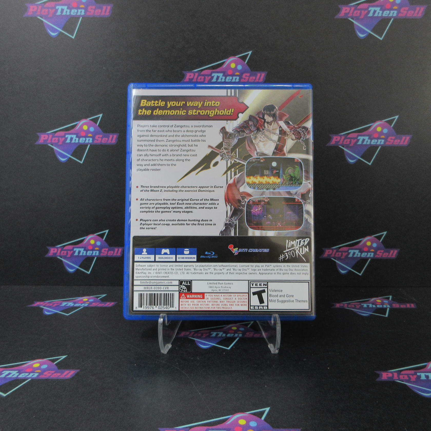 Bloodstained Curse Of The Moon 2 PS4 PlayStation 4 - Like New