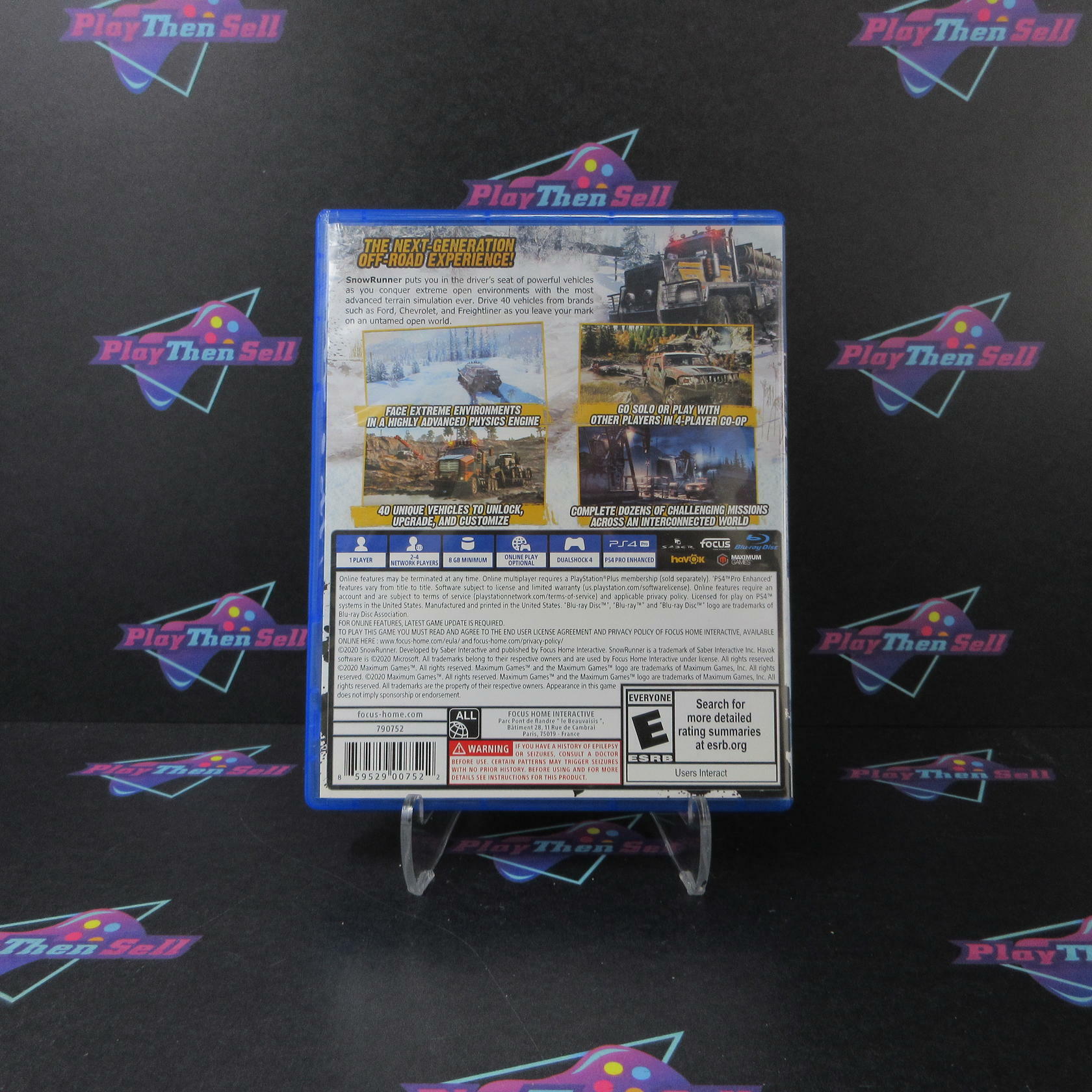 Snowrunner PS4 PlayStation 4 - Like New