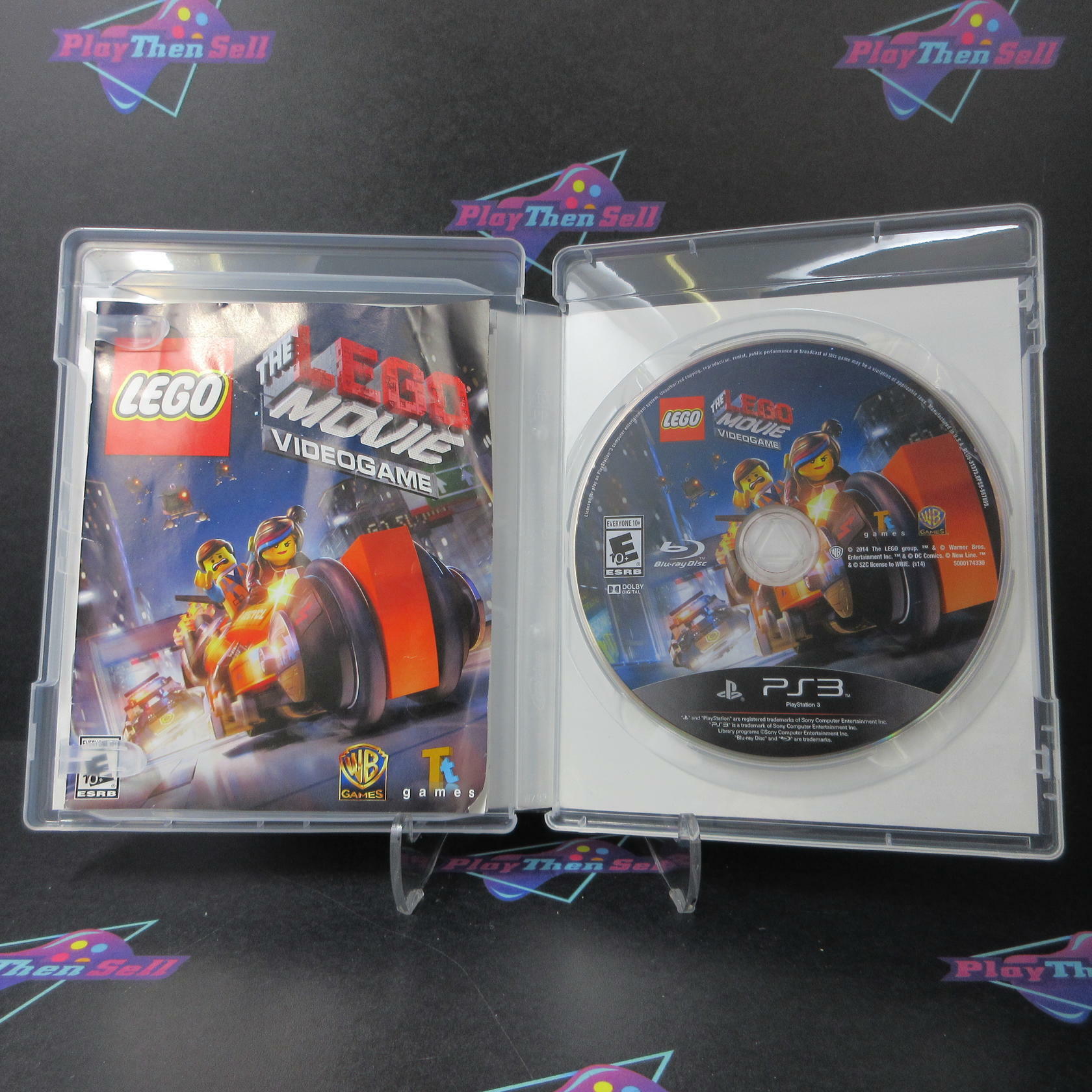 The LEGO Movie Videogame PS3 PlayStation 3 AD/MD Complete CIB - Very Good