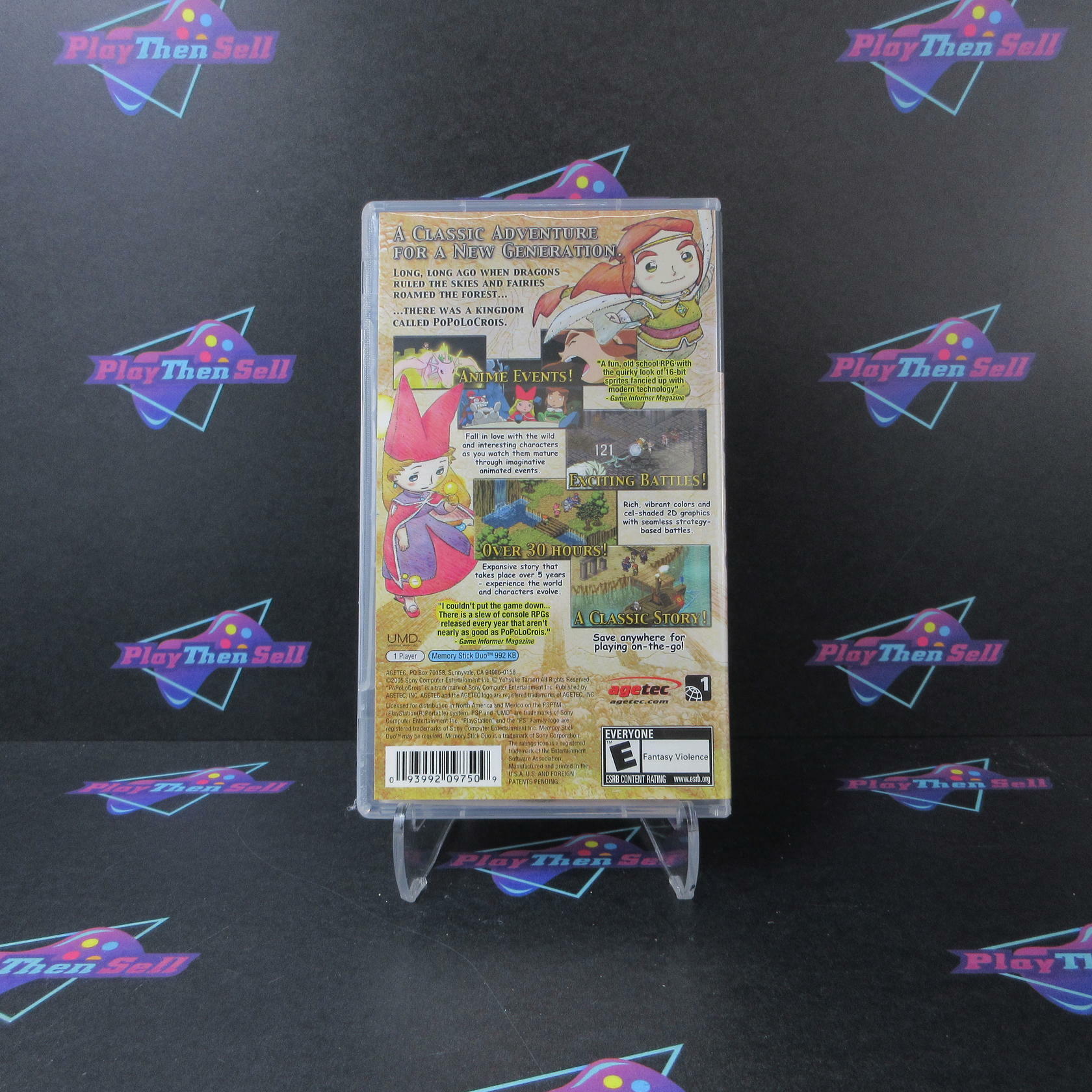 Popolocrois Sony PSP - Like New
