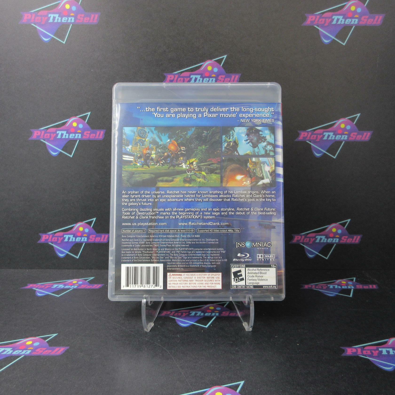 Ratchet and Clank Future Tools of Destruction PS3 + Reg Complete - Very Good