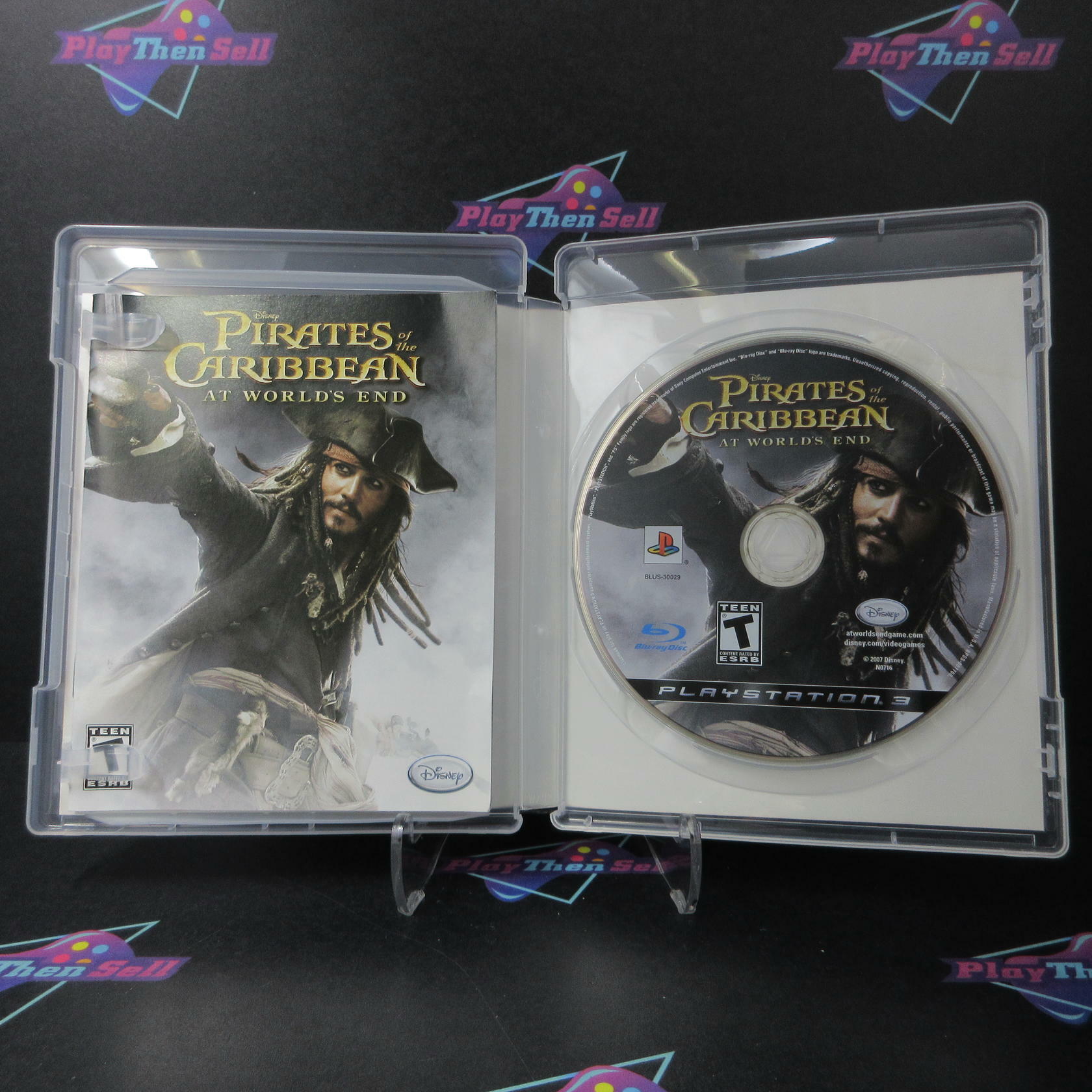 Pirates Of The Caribbean At World's End PS3 PlayStation 3 AD Complete CIB - Very Good