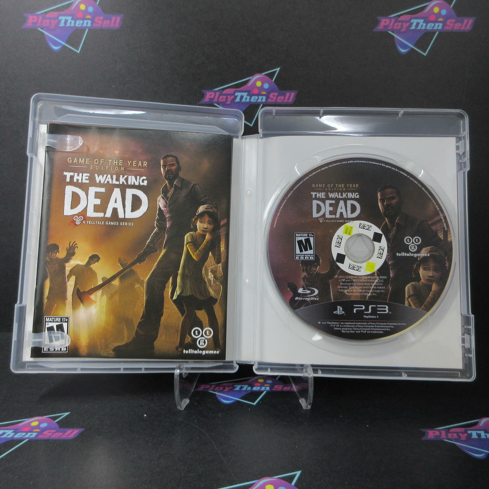 The Walking Dead Game of the Year PlayStation 3 DD Complete CIB - Very Good