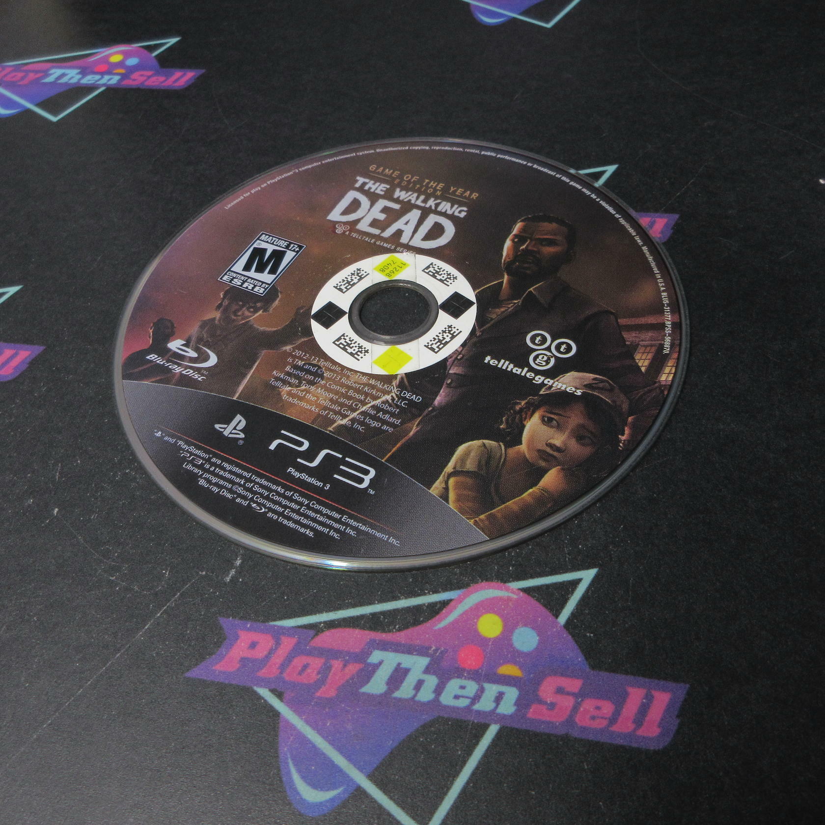 The Walking Dead Game of the Year PlayStation 3 DD Complete CIB - Very Good