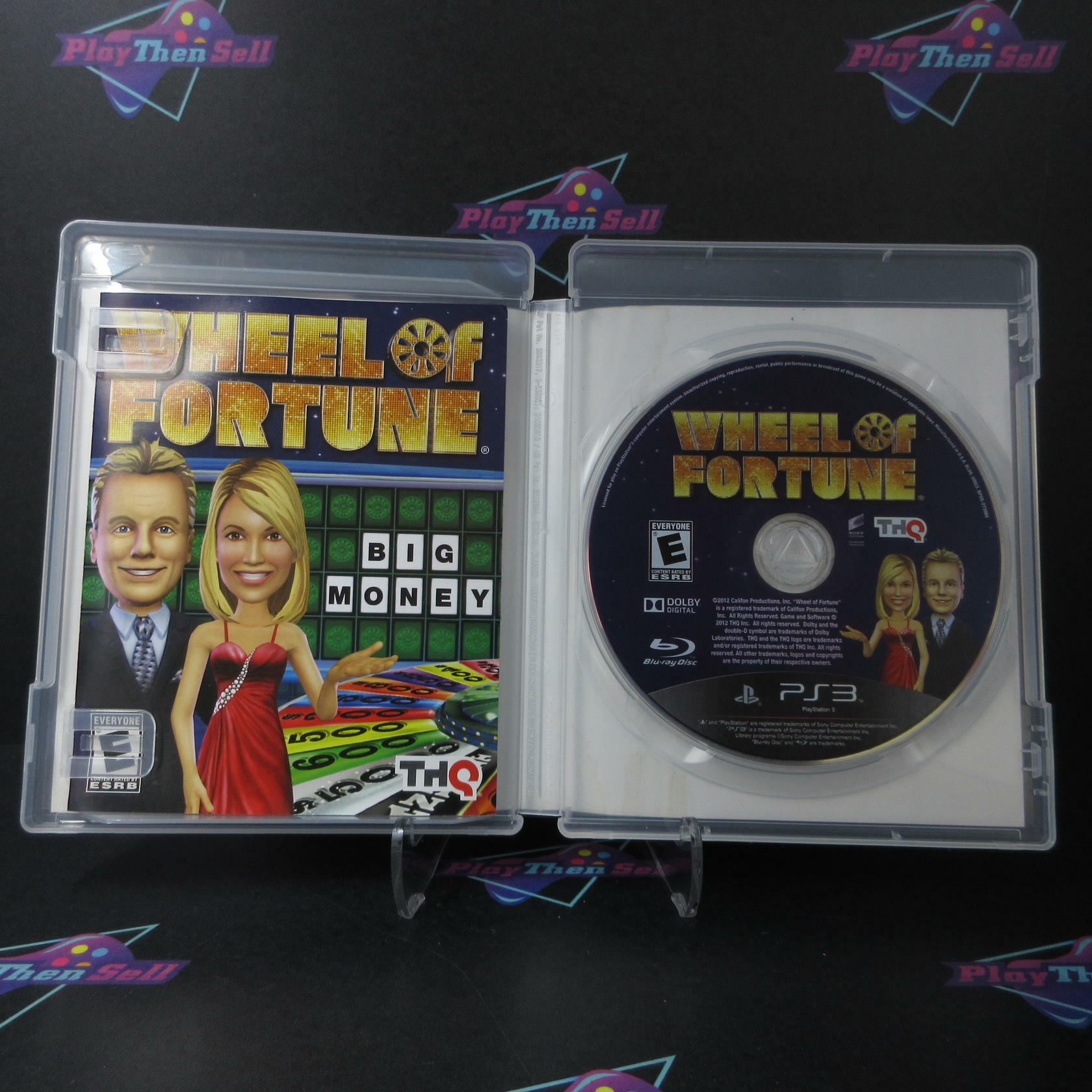 Wheel of Fortune PS3 PlayStation 3 AD Complete CIB - Very Good