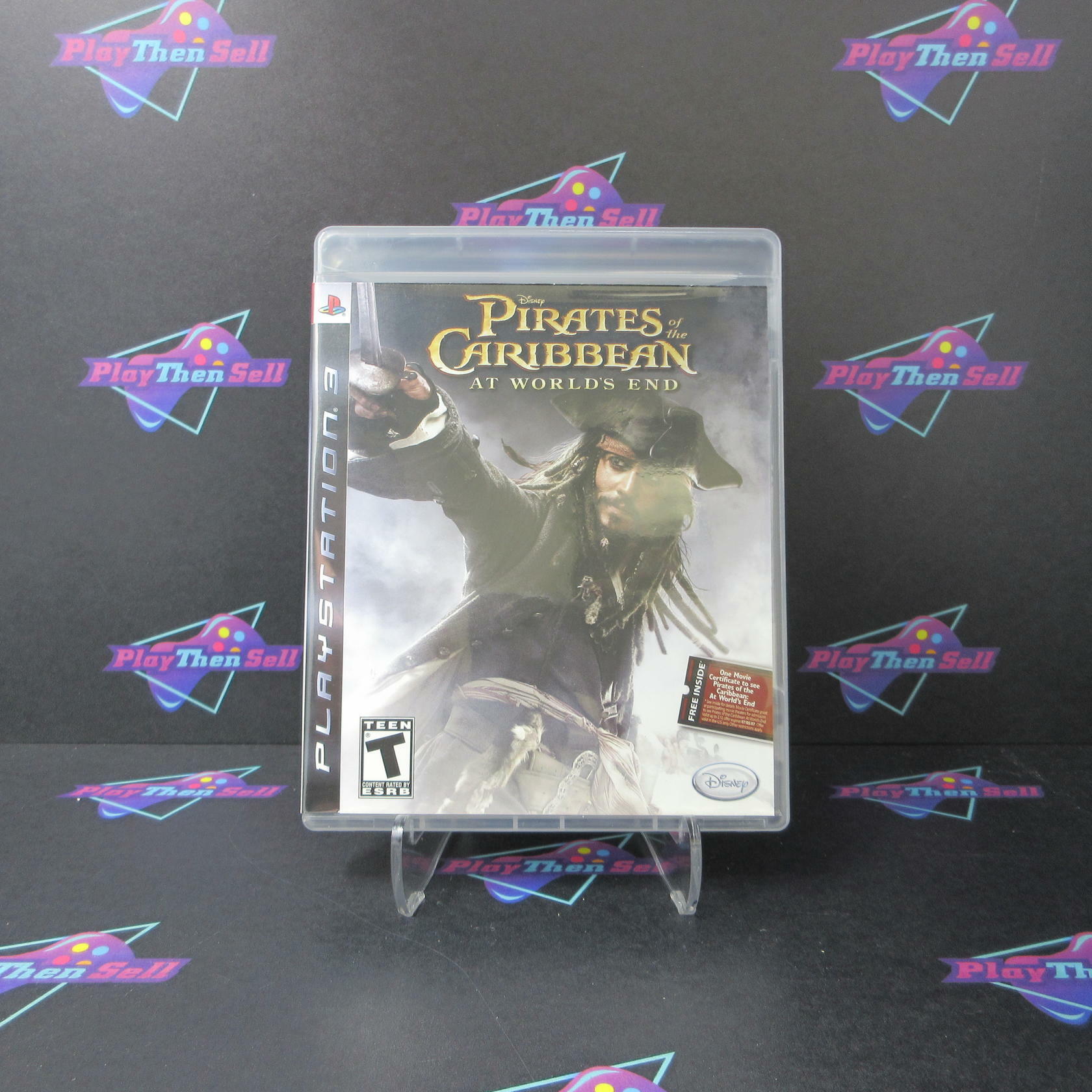 Pirates Of The Caribbean At World's End PS3 PlayStation 3 AD Complete CIB - Very Good