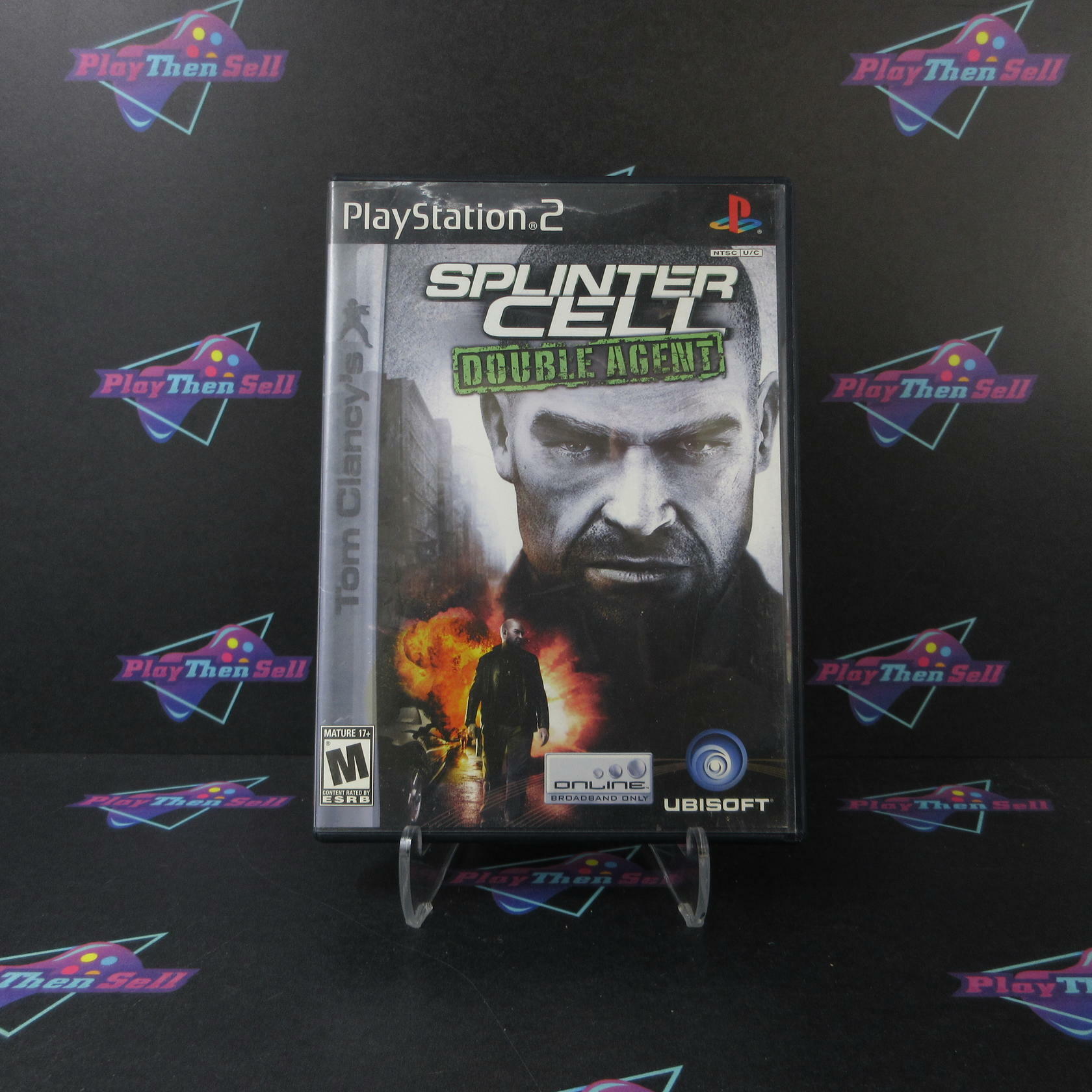 Splinter Cell Double Agent PS2 PlayStation 2 AD/DD/NM - Very Good
