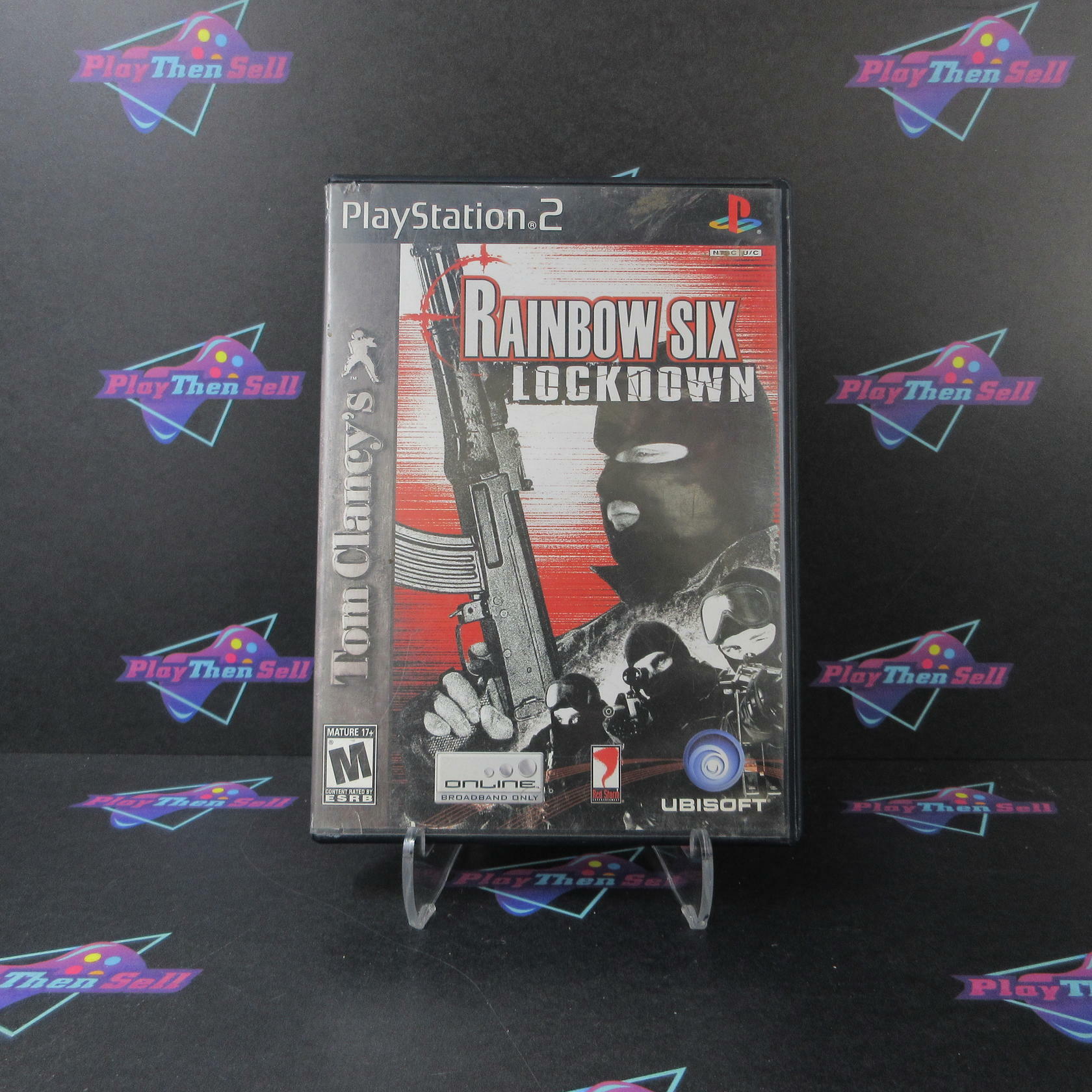 Tom Clancy's Rainbow Six Lockdown PS2 PlayStation 2 AD Complete CIB - Very Good