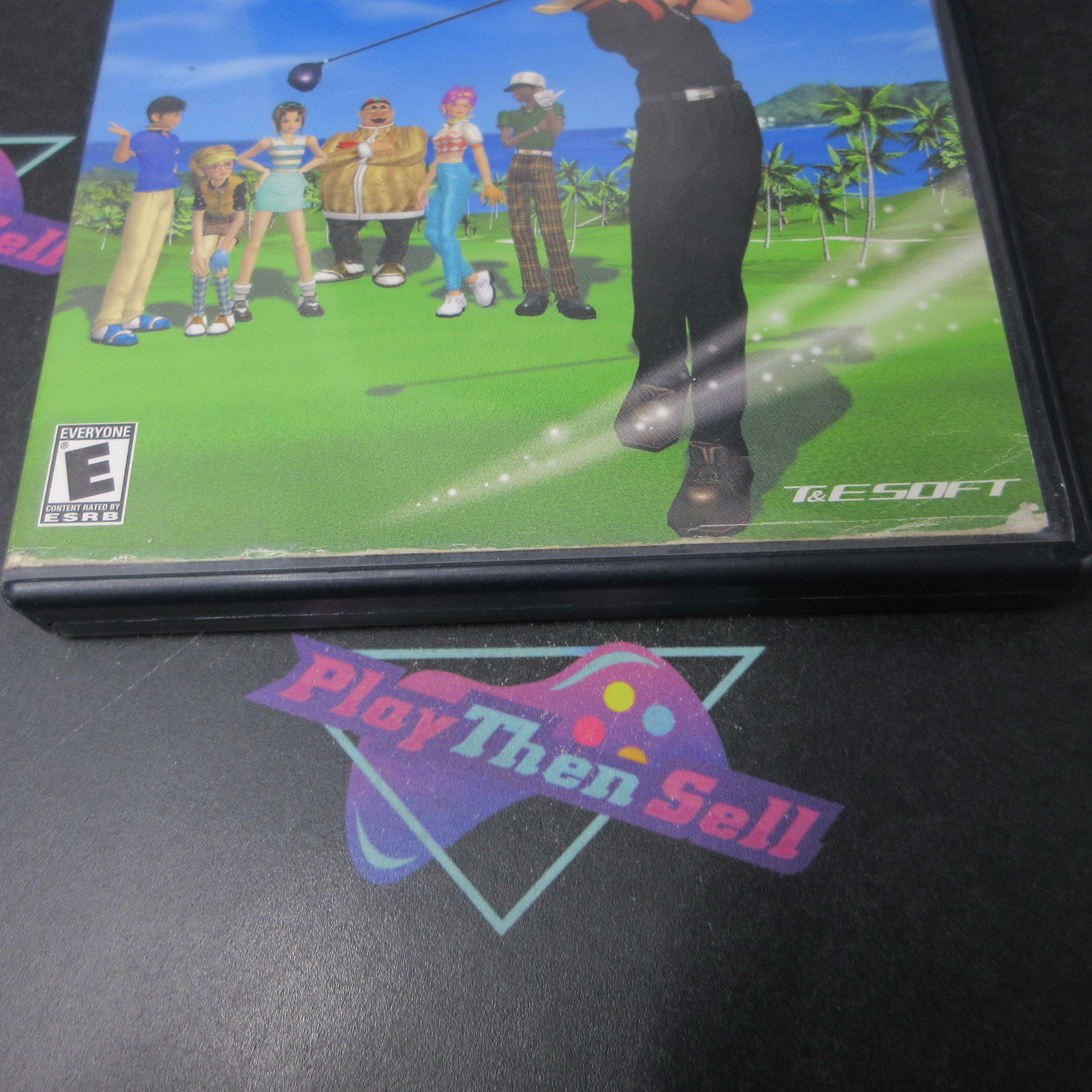 Swing Away Golf PS2 PlayStation 2 AD + Reg Card Complete CIB - Very Good