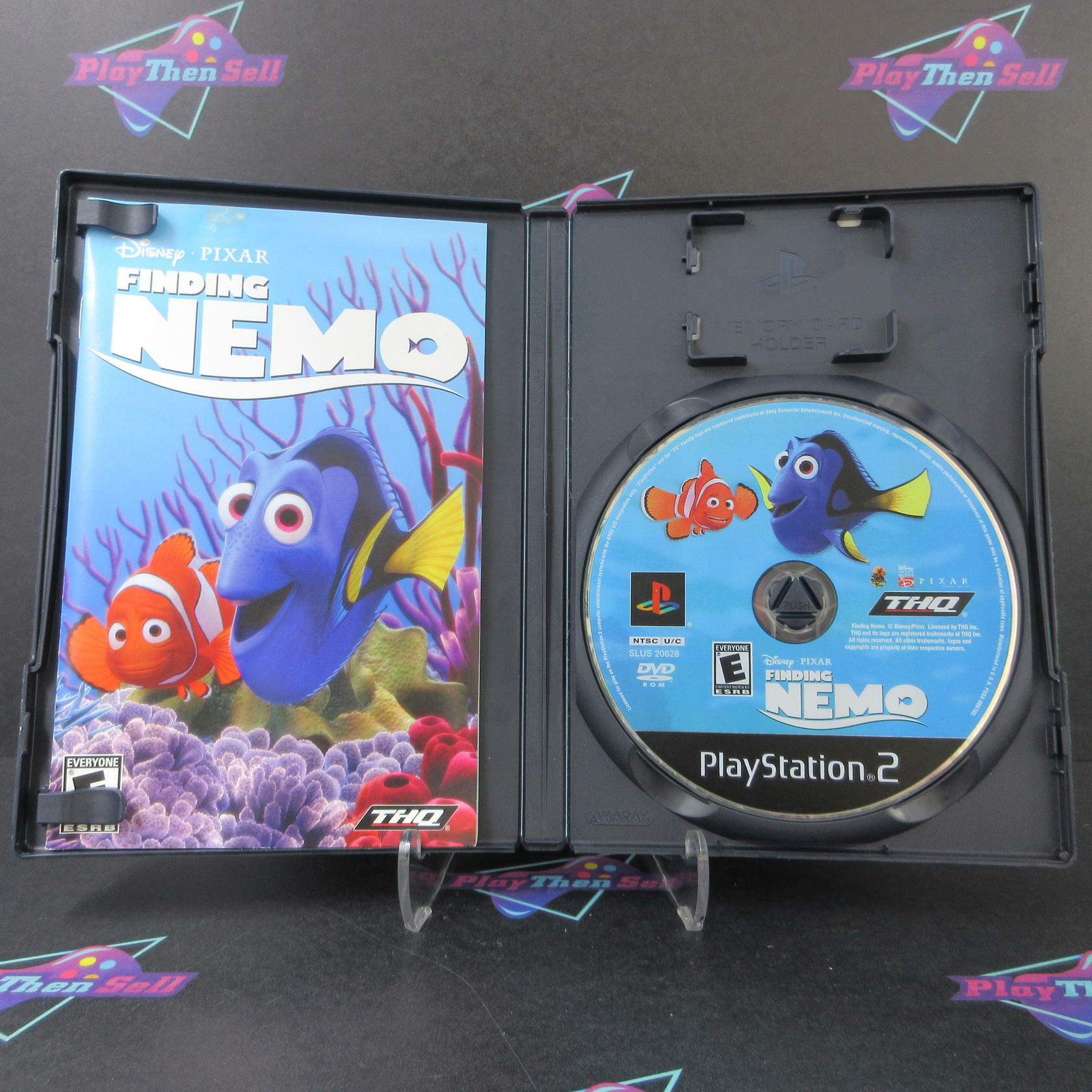 Finding Nemo PS2 PlayStation 2 MD Complete CIB - Very Good
