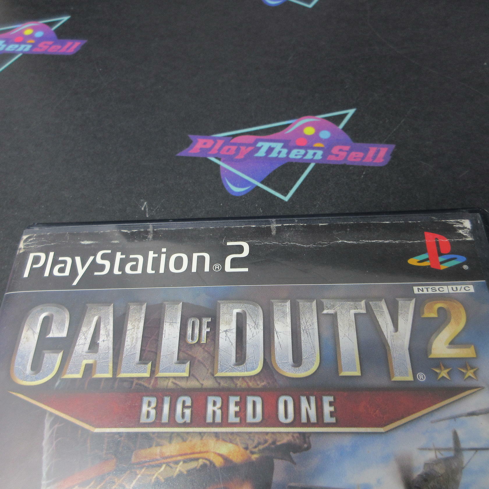 Call of Duty 2 Big Red One PS2 PlayStation 2 AD/MD Complete CIB - Very Good