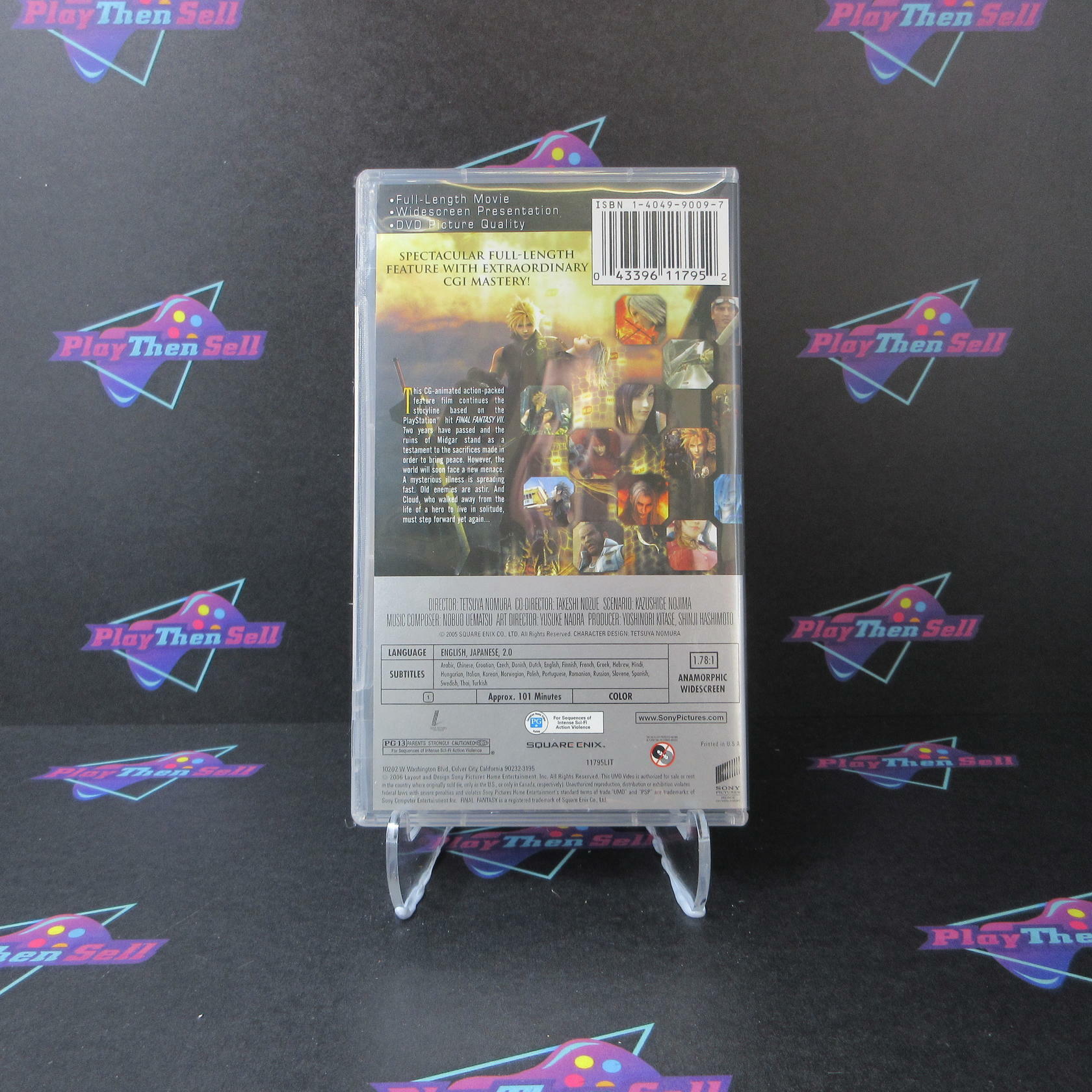 Final Fantasy VII Advent Children Sony PSP UMD - Like New