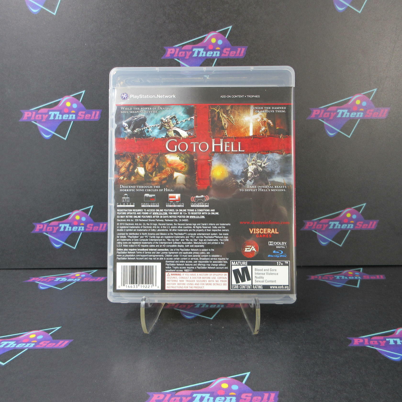 Dante's Inferno Divine Edition PS3 PlayStation 3 - Like New
