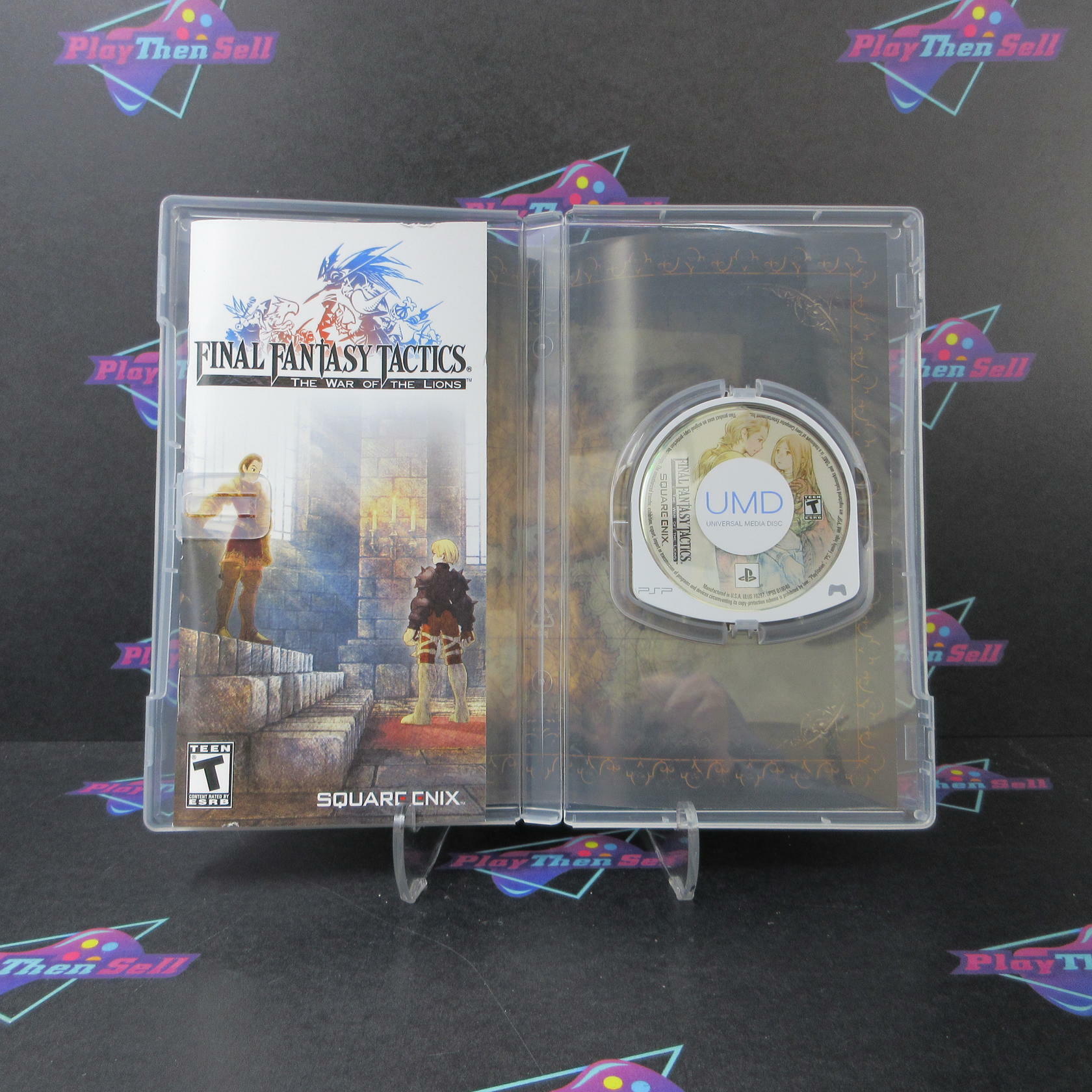 Final Fantasy Tactics The War of the Lions Sony PSP + Reg Card - Like New