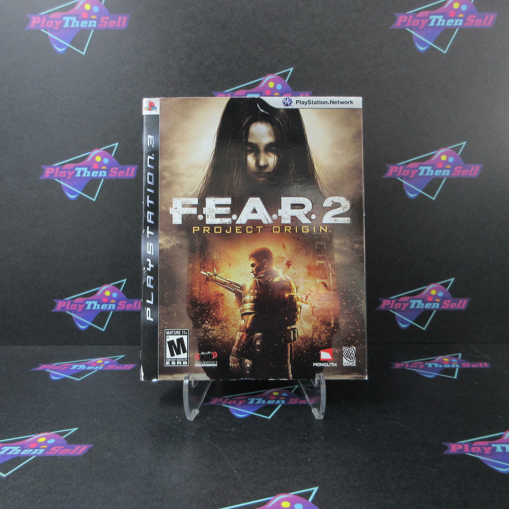 F.E.A.R. 2 Project Origin PS3 PlayStation 3 + Sleeve - Like New