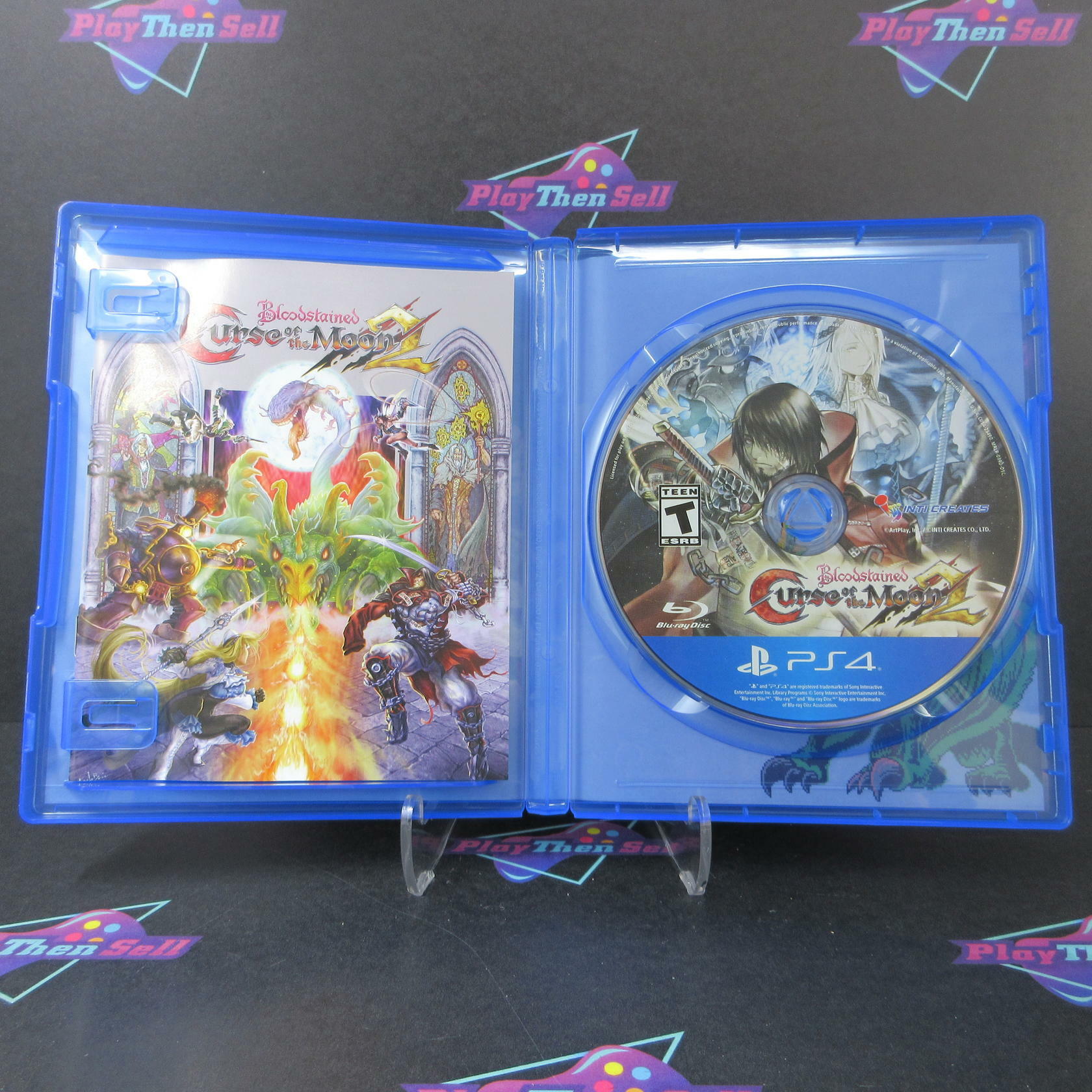 Bloodstained Curse Of The Moon 2 PS4 PlayStation 4 - Like New