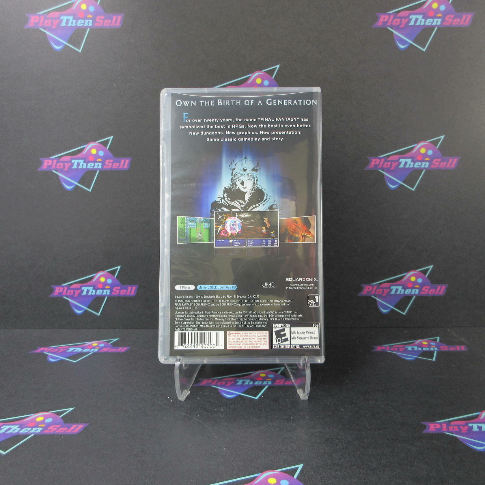 Final Fantasy Sony PSP + Reg Card - Like New