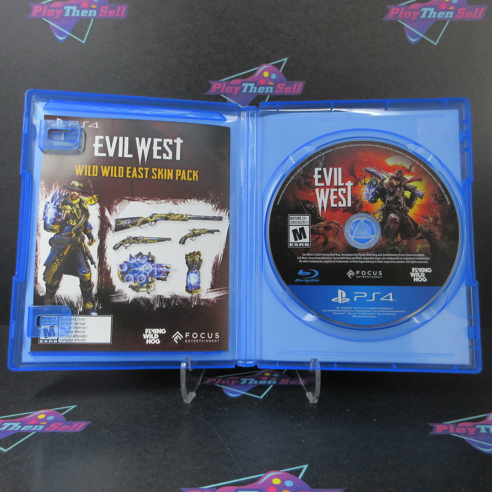 Evil West PS4 PlayStation 4 - Like New