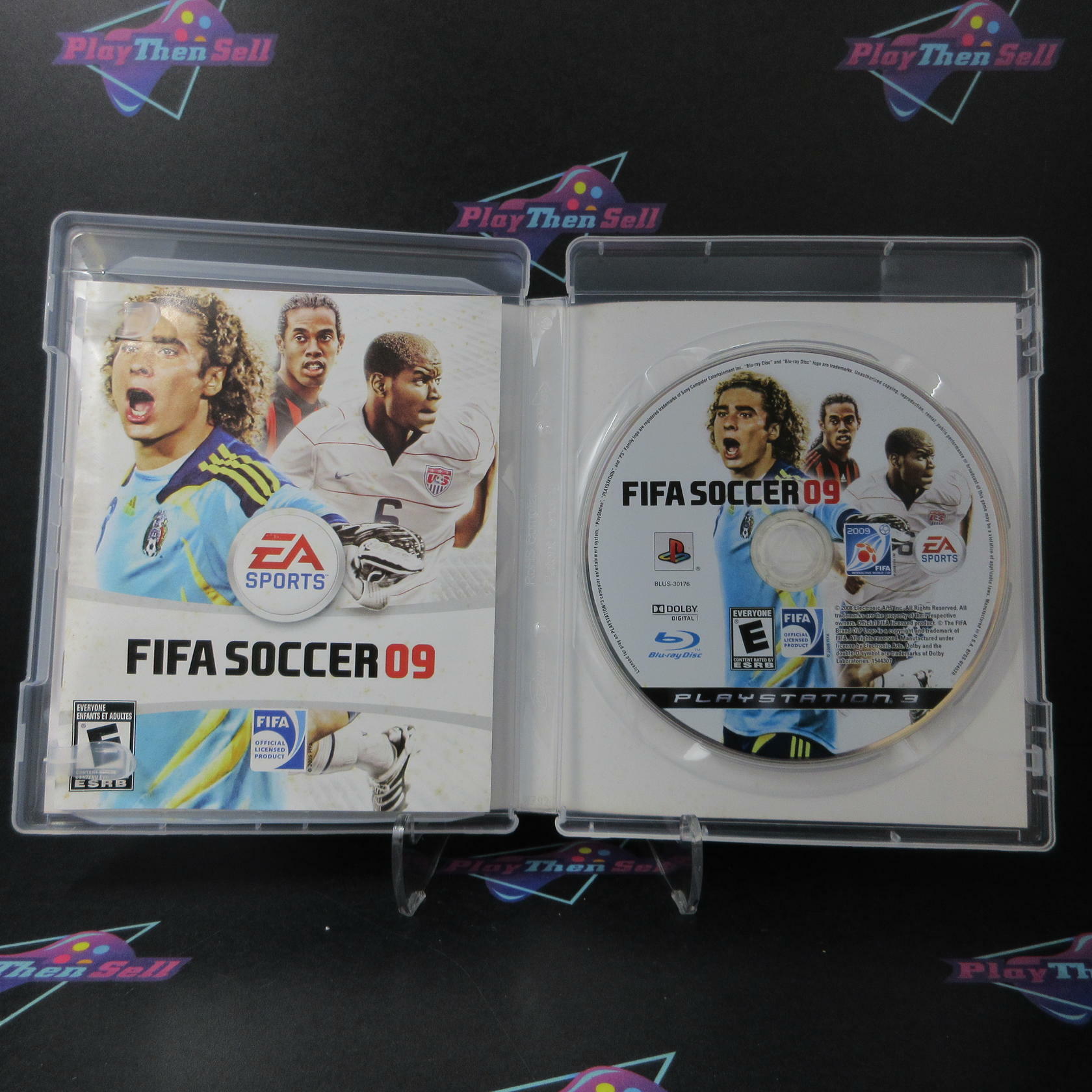 FIFA Soccer 09 PS3 PlayStation 3 AD/MD Complete CIB - Very Good