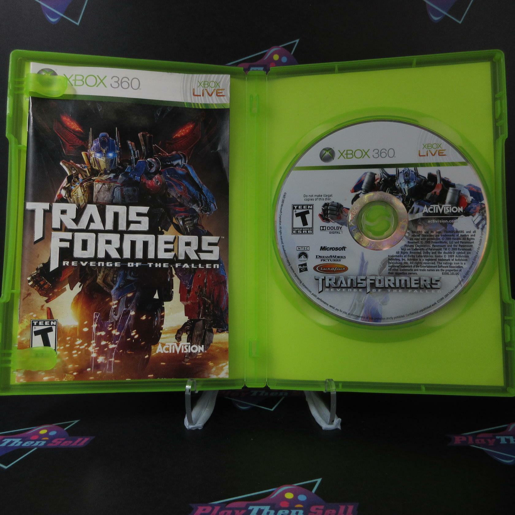 Transformers Revenge of the Fallen Xbox 360 - Like New
