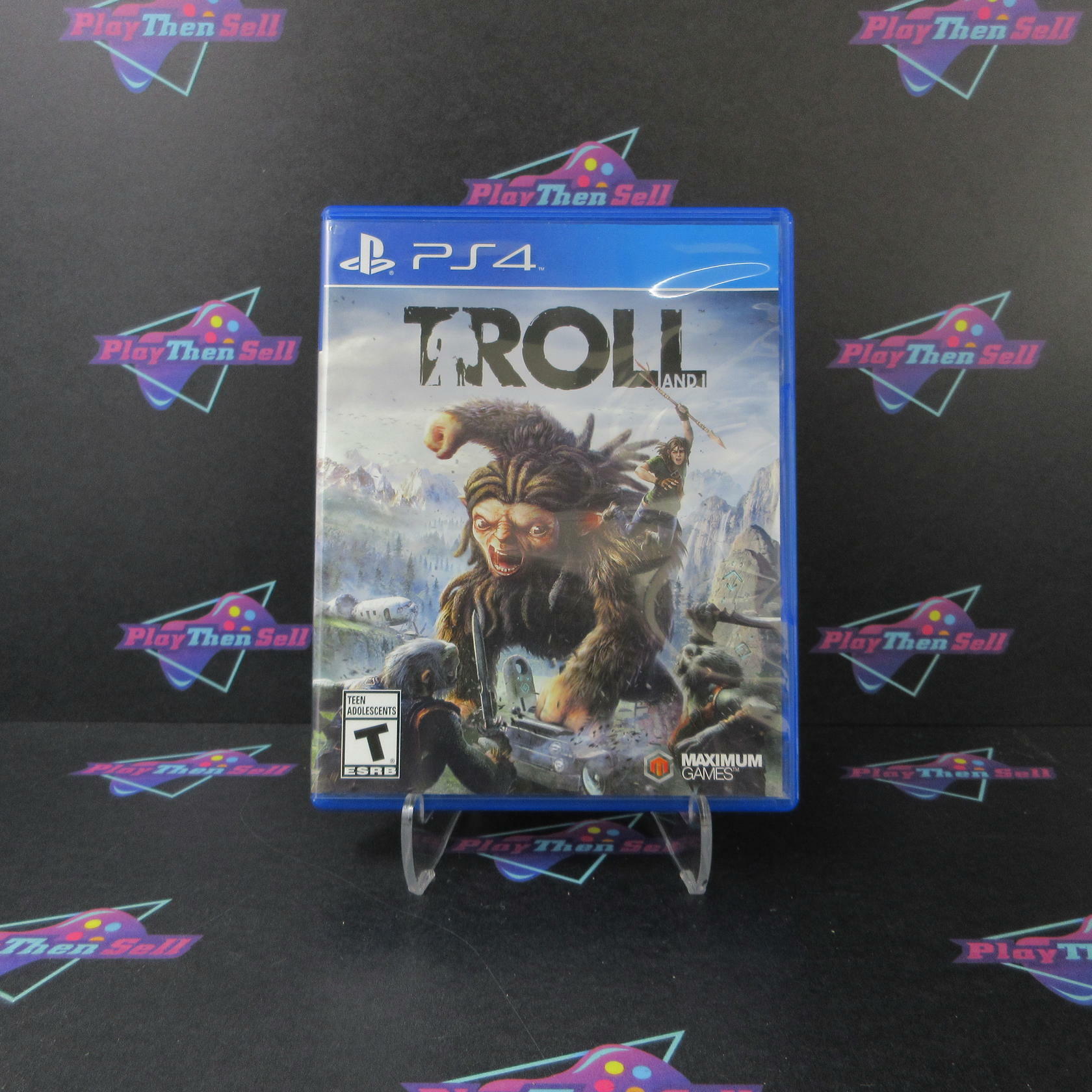 Troll & I PS4 PlayStation 4 - Like New