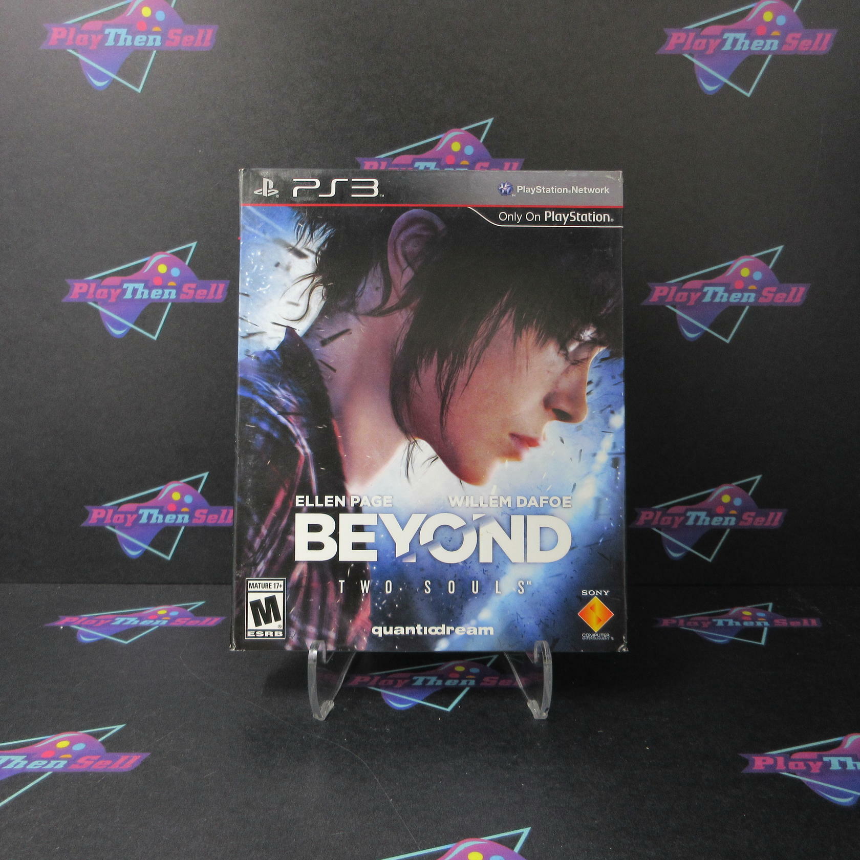 Beyond Two Souls Steelbook PS3 PlayStation 3 AD + Sleeve Complete CIB - Very Good